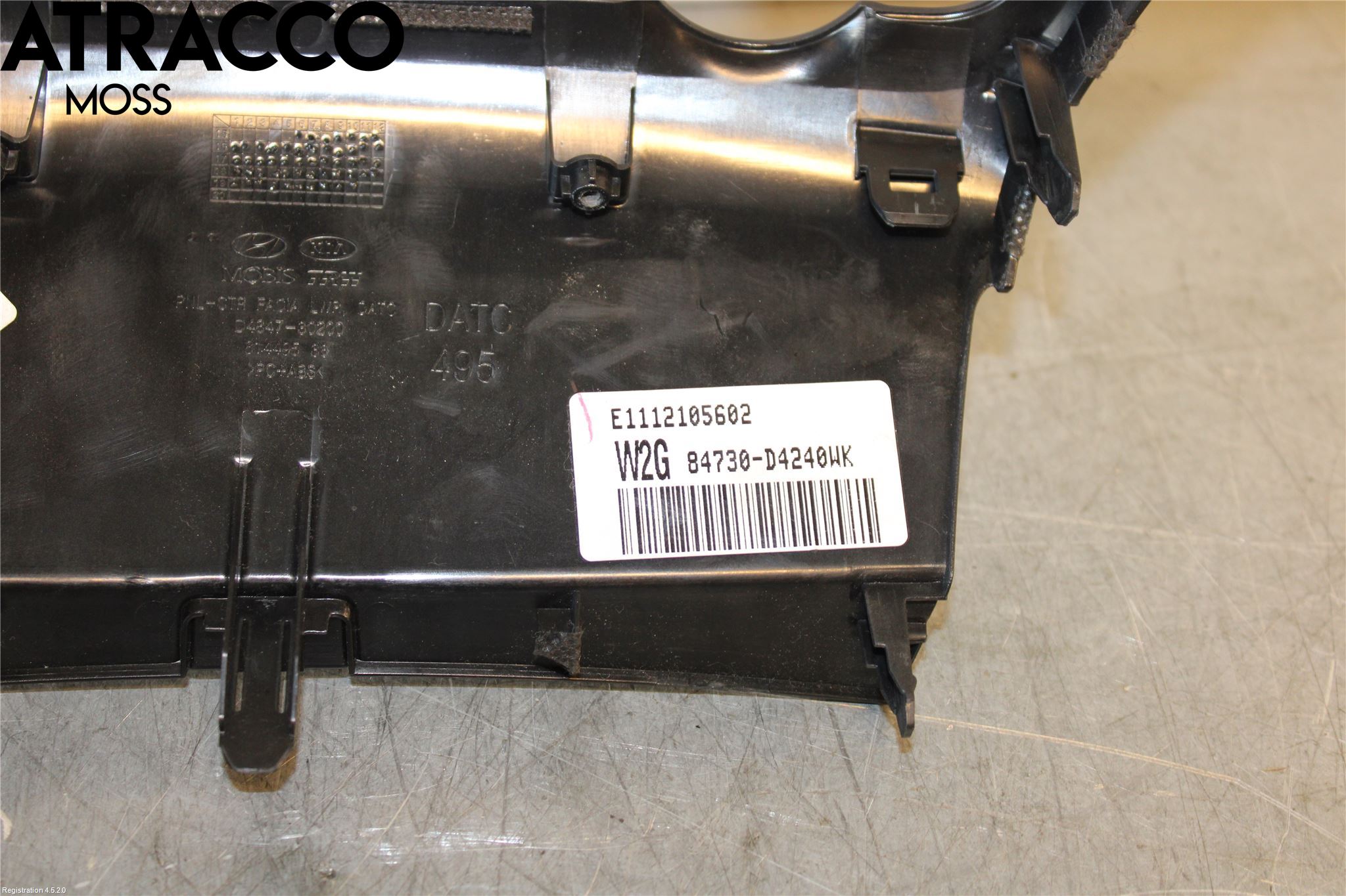 Kia OPTIMA 16-20 Instrument-Radio Sarg