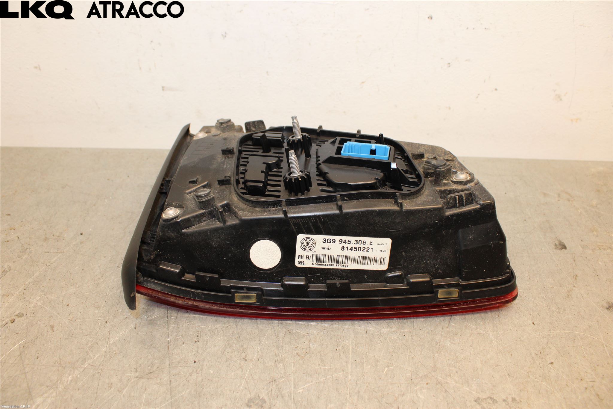Volkswagen VW PASSAT 15-19 Bakljus Lucka Hö