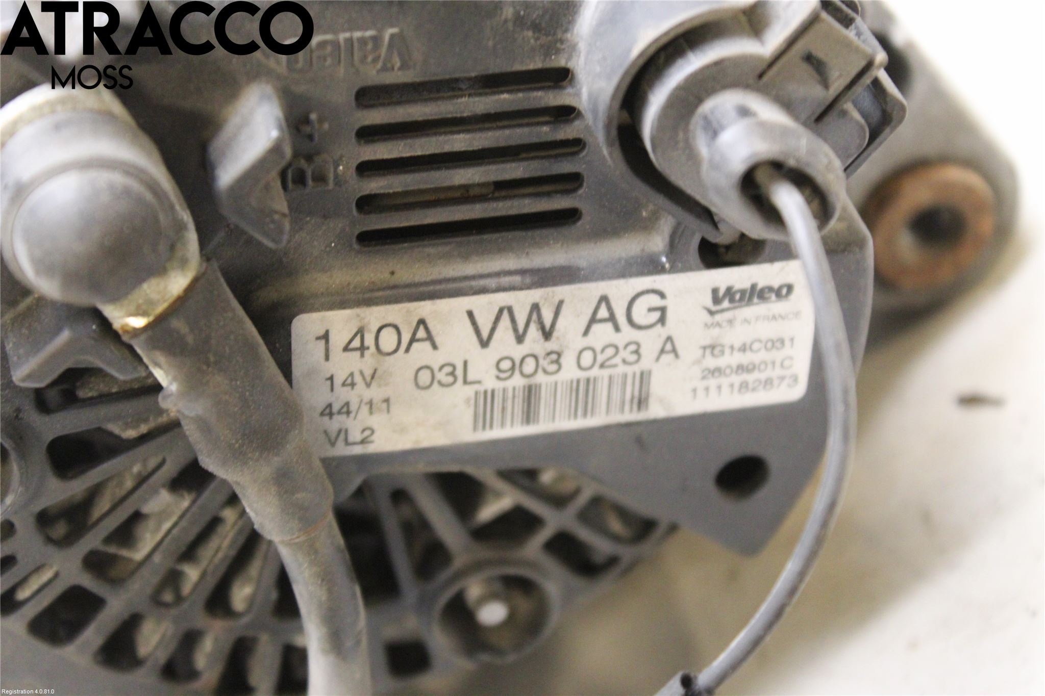 Volkswagen VW GOLF VI 09-13 Generator
