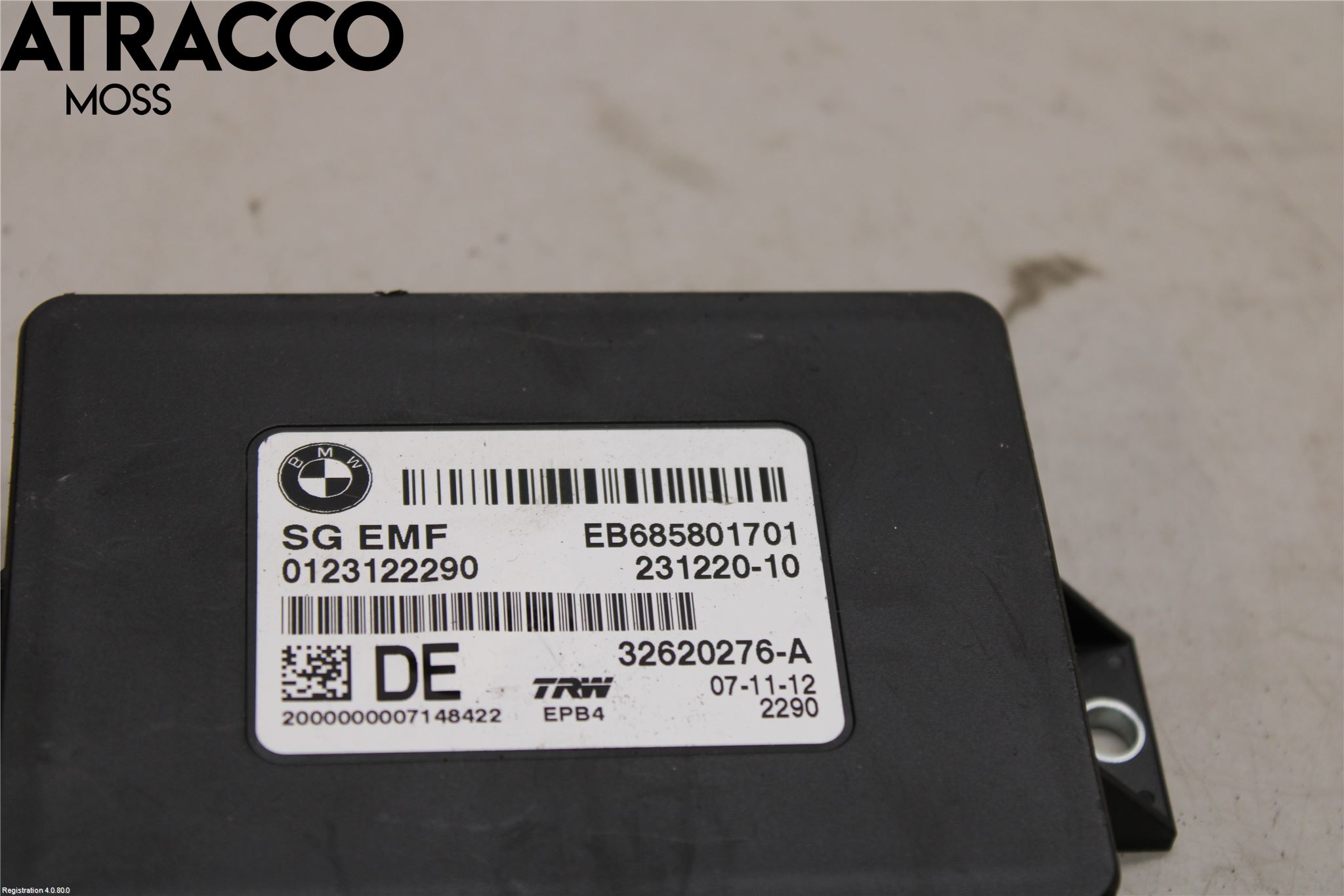 BMW 5 F10/F11/F18 09-17 Styrenhet Parkbroms Epb