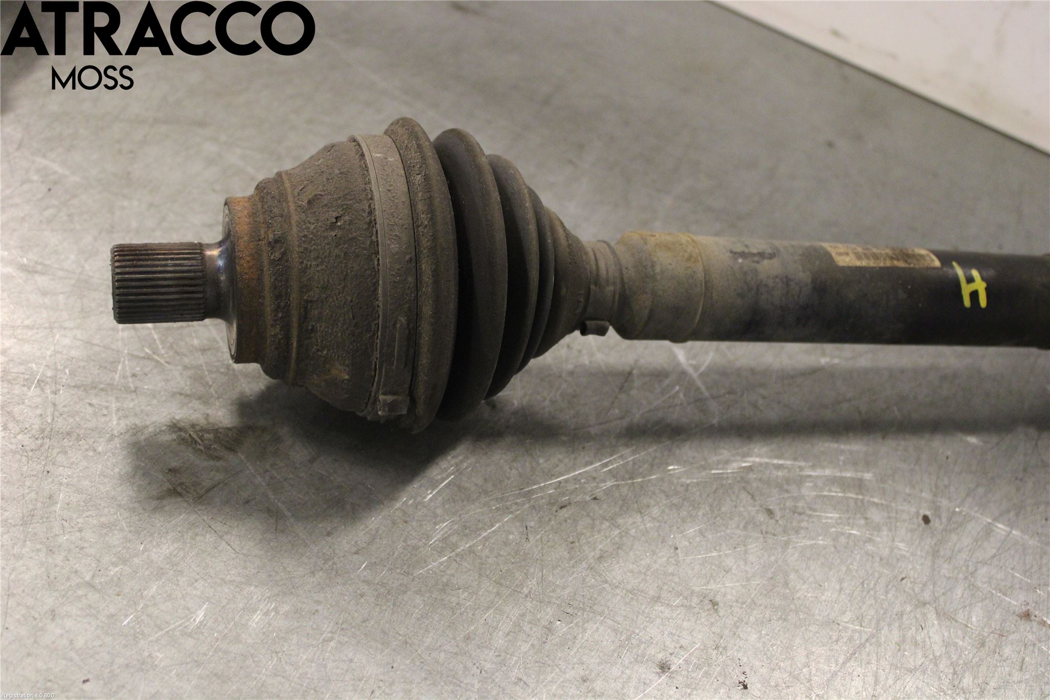 Volkswagen VW GOLF VI 09-13 Drivaxel Fram Höger