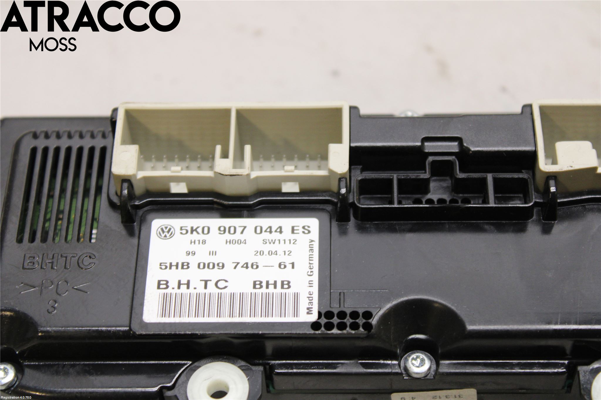 Volkswagen VW GOLF VI 09-13 Ac Styrenhet Ac Manöveren