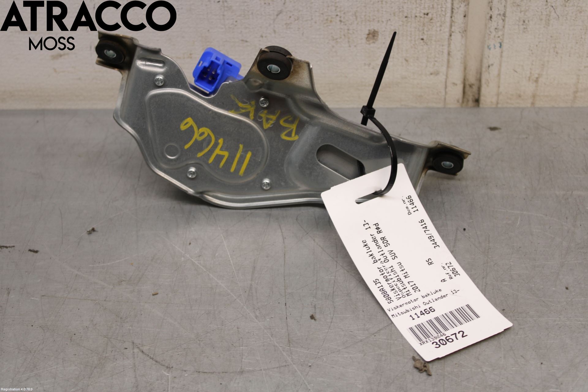 Mitsubishi OUTLANDER 13-21 Torkarmotor Baklucka