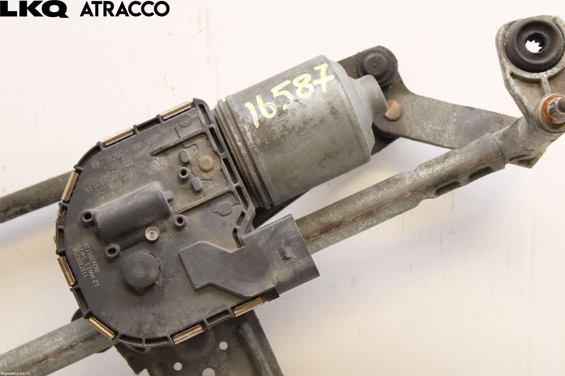 Volkswagen VW PASSAT 05-11 Torkarmotor Vindruta