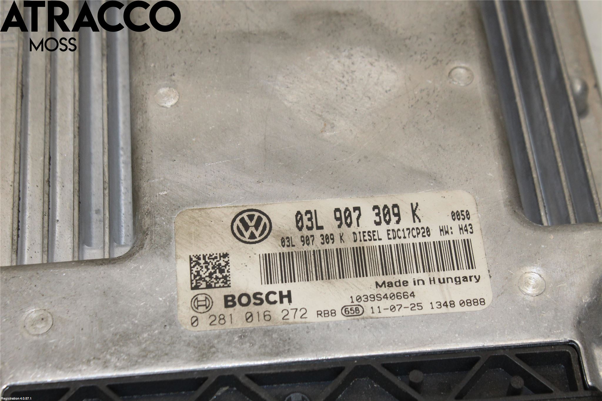 Volkswagen VW TRANSP/CARAVELLE (T5) 04-15 Styrenhet Insprut Bensin