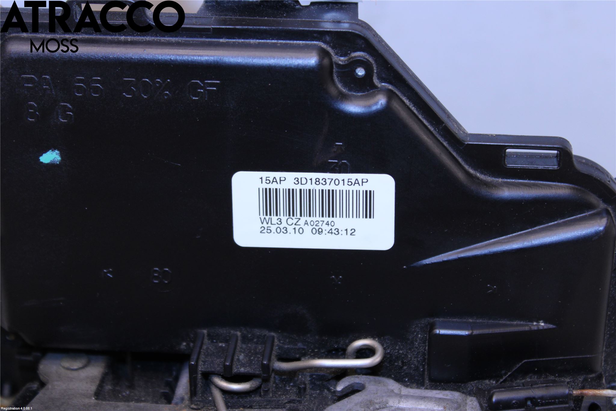 Volkswagen VW CADDY      04-10 Låskista-Dörrlås