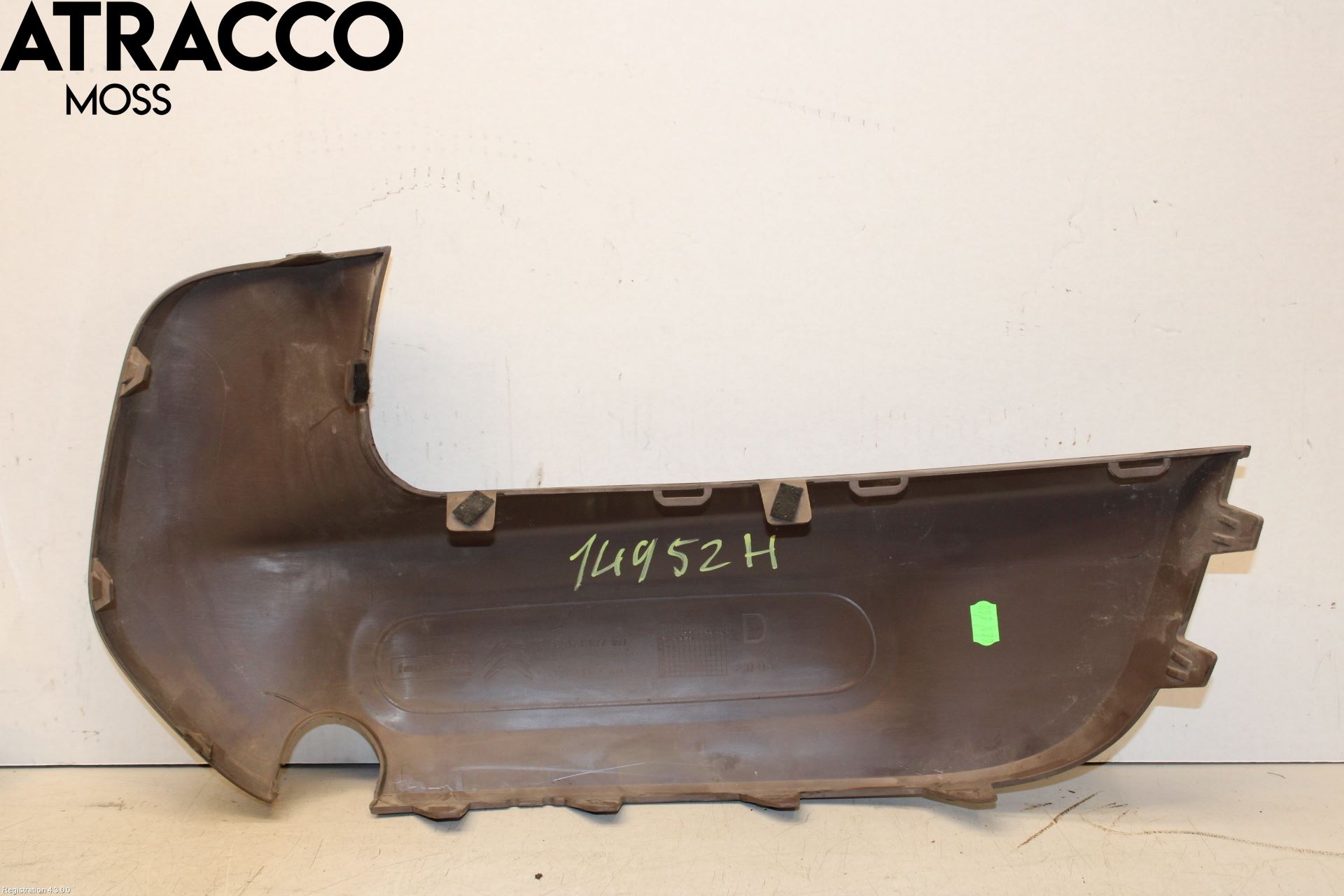 Citroen C4 CACTUS 14-20 Stötfångarfäste Fram Hö
