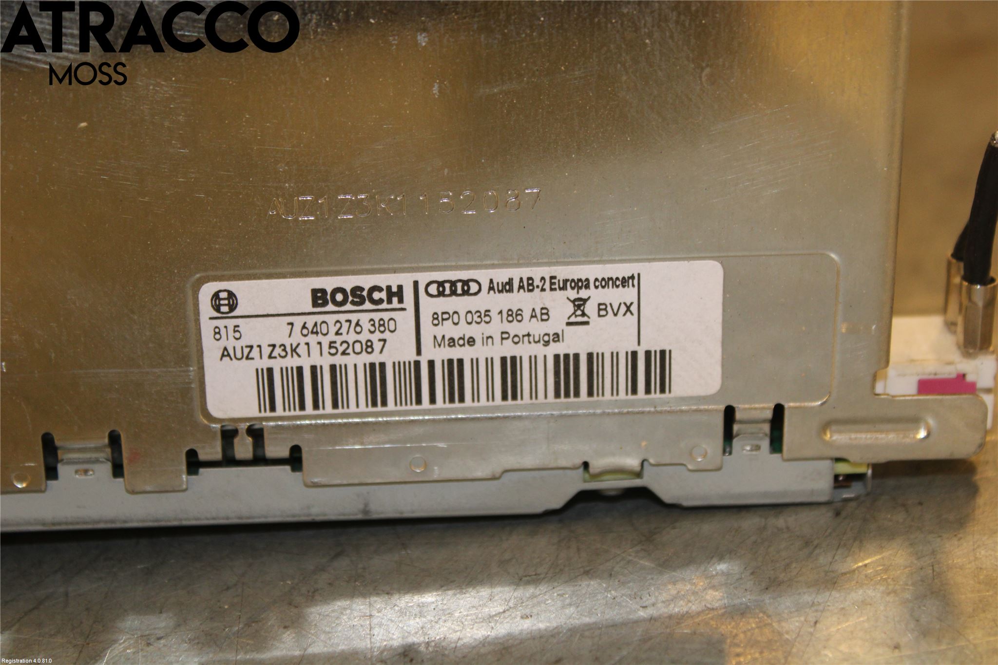 Audi A3/S3 05-13 Cd Radio - Multimediapanel