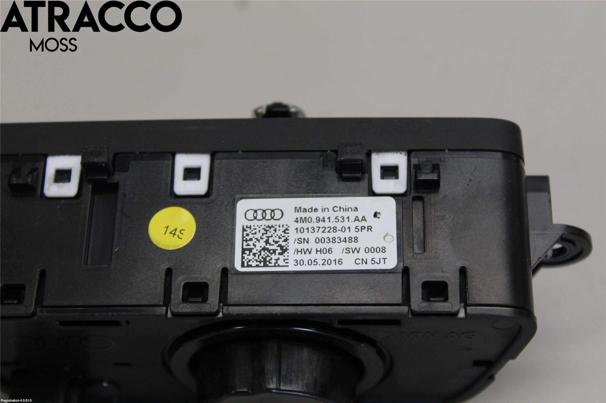 Audi A4/S4 B9 16-19 Strömställare Ljus