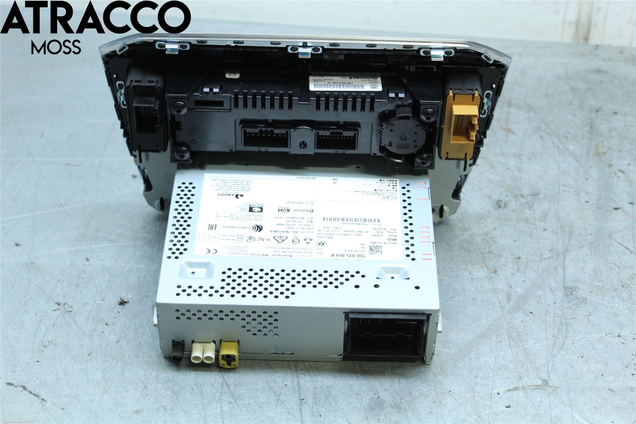 Volkswagen VW UP! / E-UP! Cd Radio - Multimediapanel