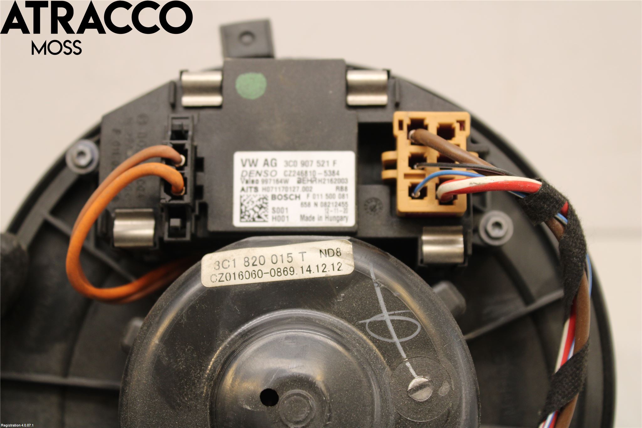 Volkswagen VW PASSAT 11-14 Ac Värmefläkt