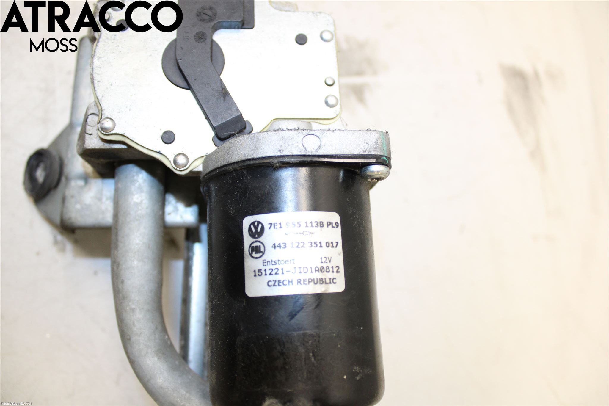 Volkswagen VW TRANSP/CARAVELLE (T6) 16-22 Torkarmotor Vindruta