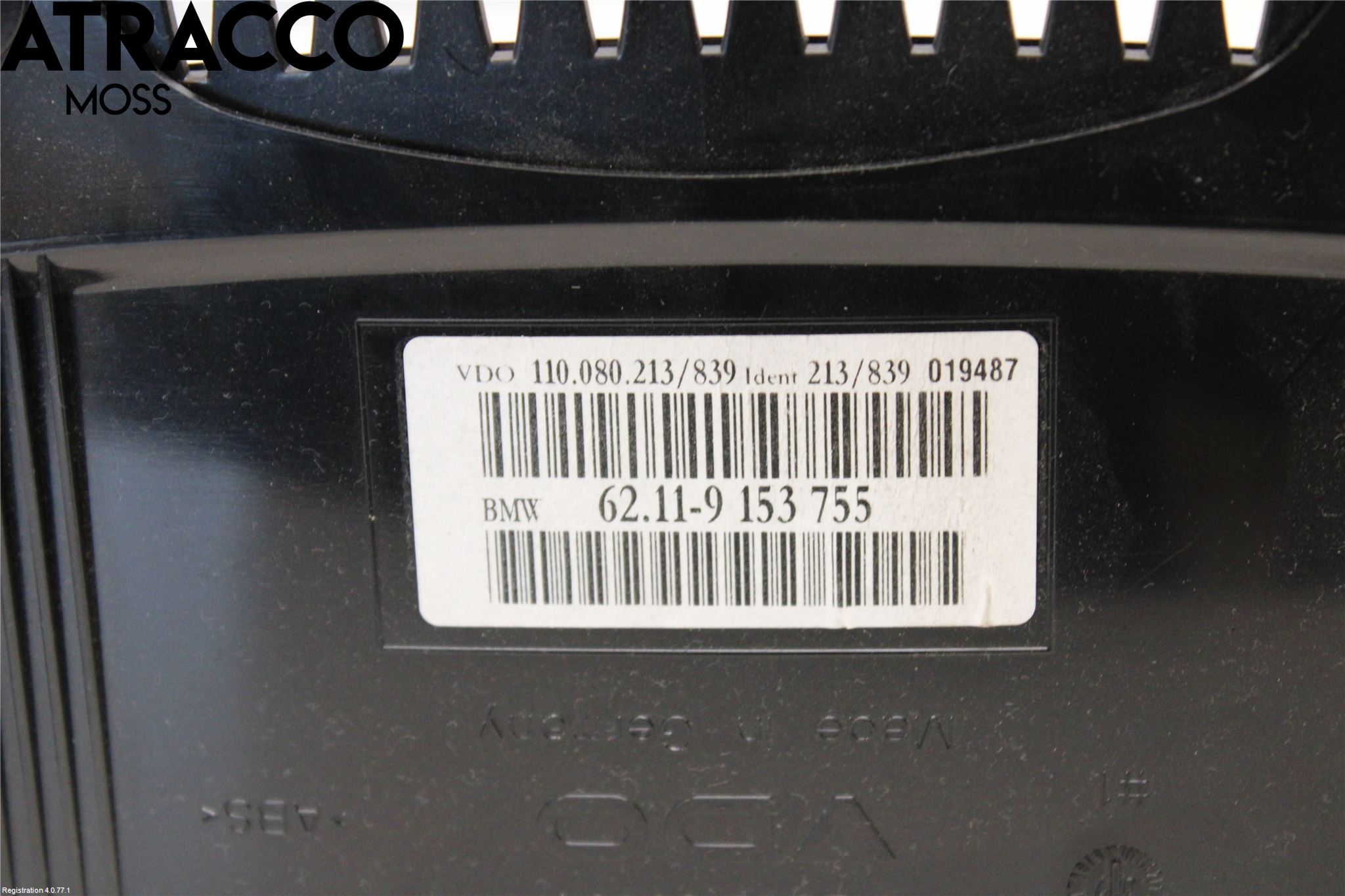 BMW 5 E60/61 Sed/Tou 02-10 Instrument Komb
