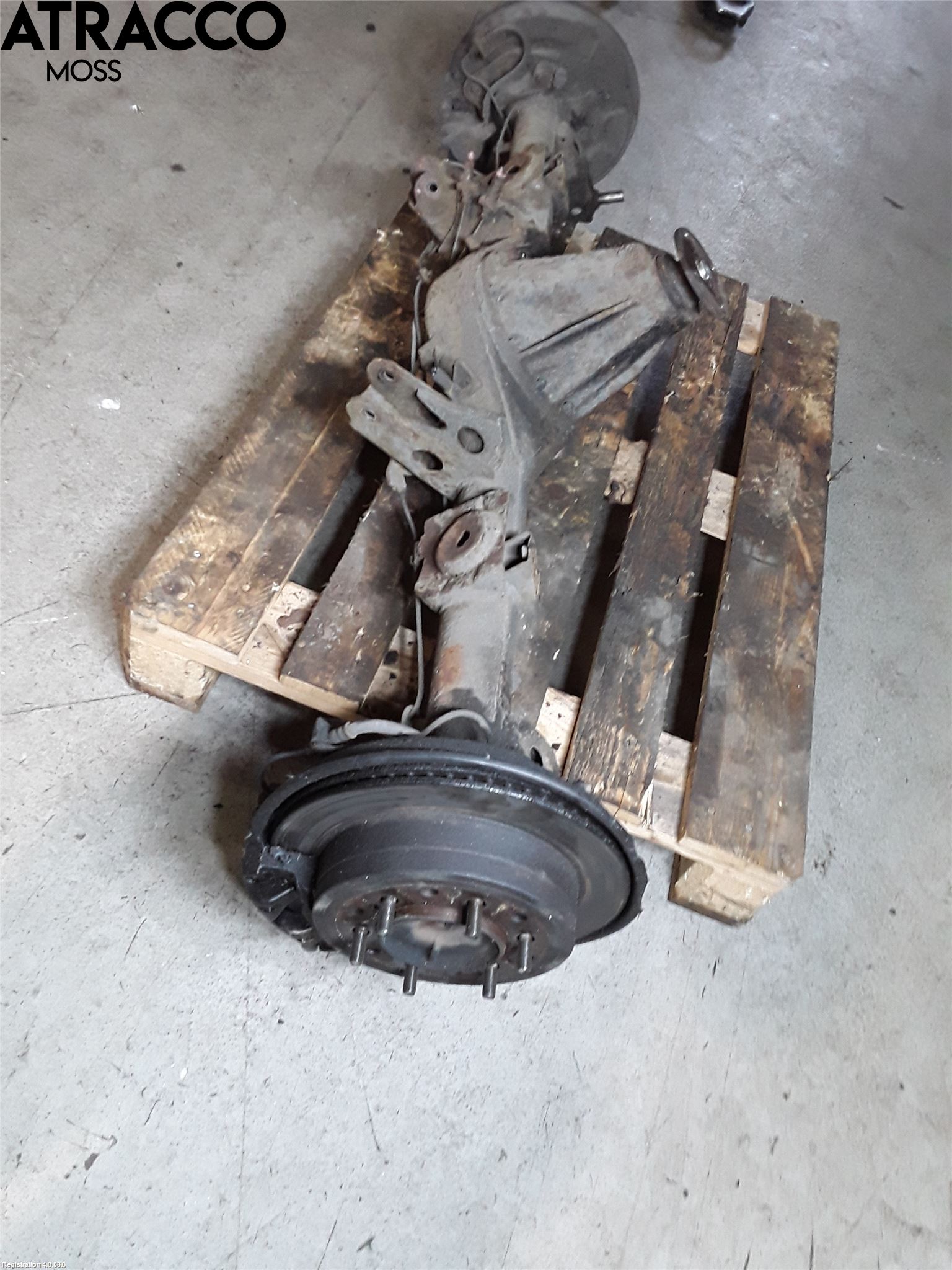 Toyota LANDCRUISER Bakaxelbalk