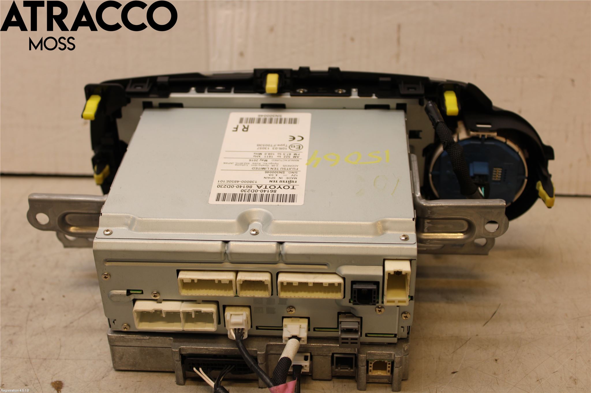 Toyota YARIS XP130 15-20 Cd Radio - Multimediapanel