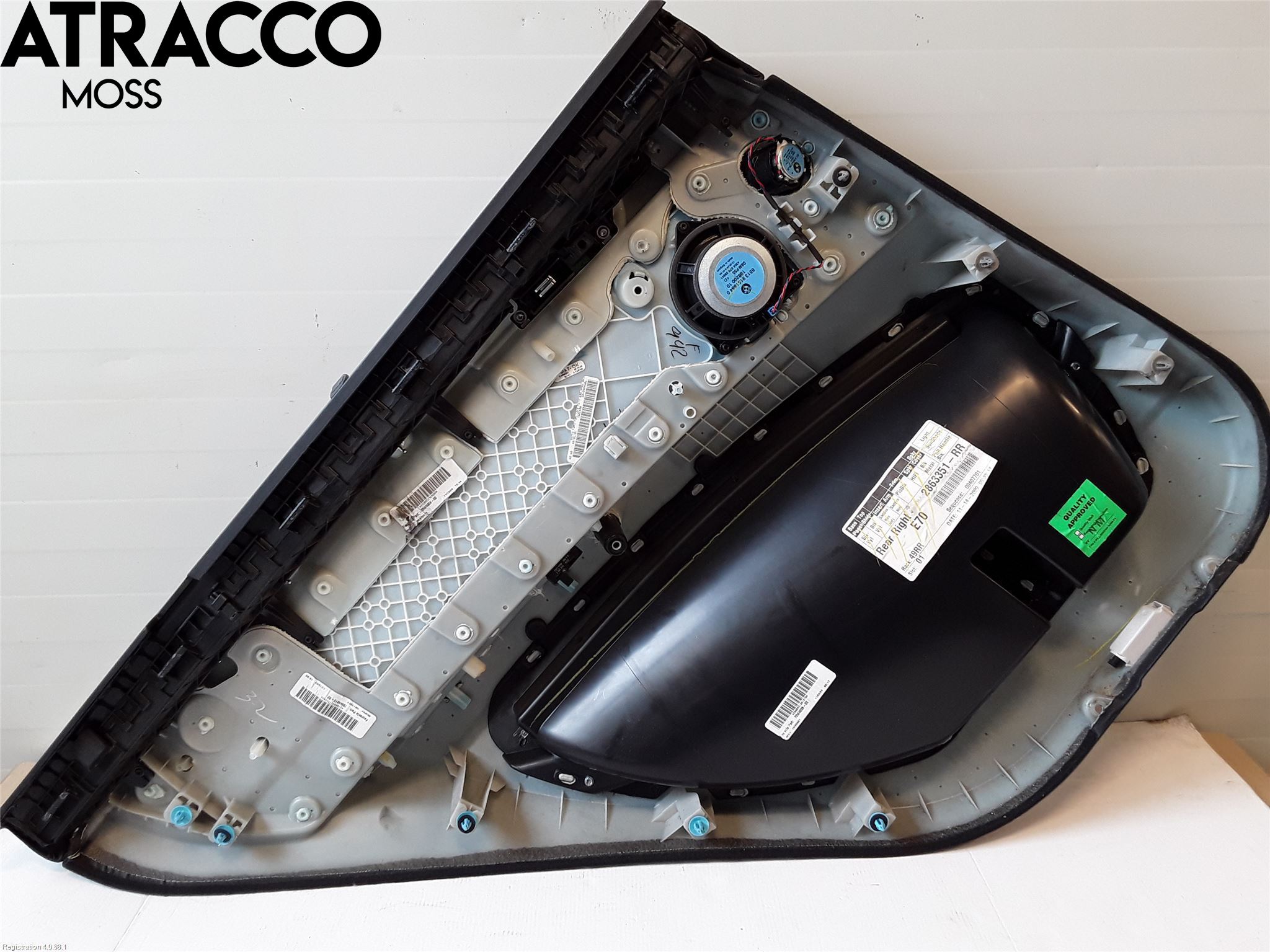 BMW X5 E70 07-13 Dörr Dekorlist Bak Hö