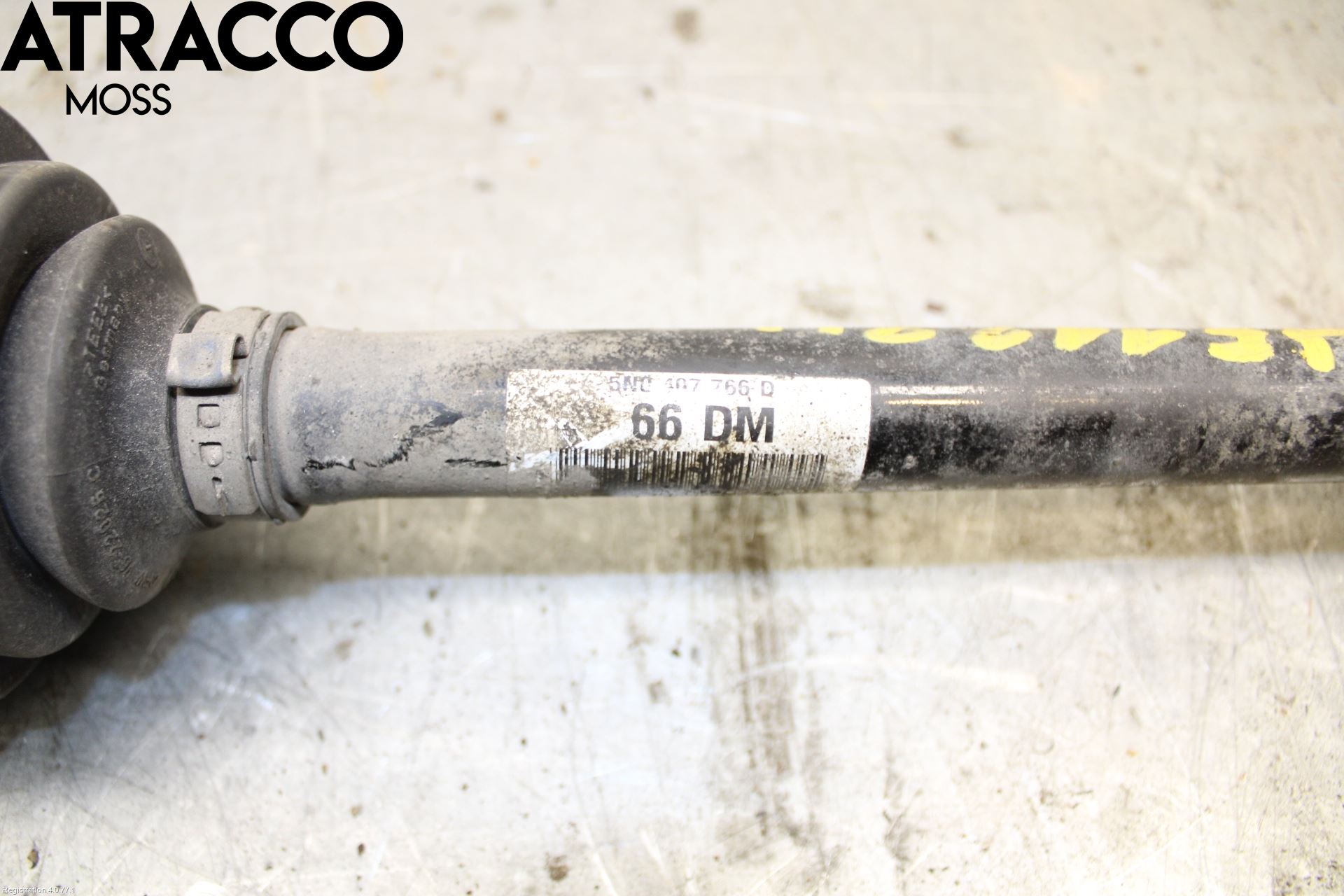 Audi A3/S3 05-13 Drivaxel Fram Höger