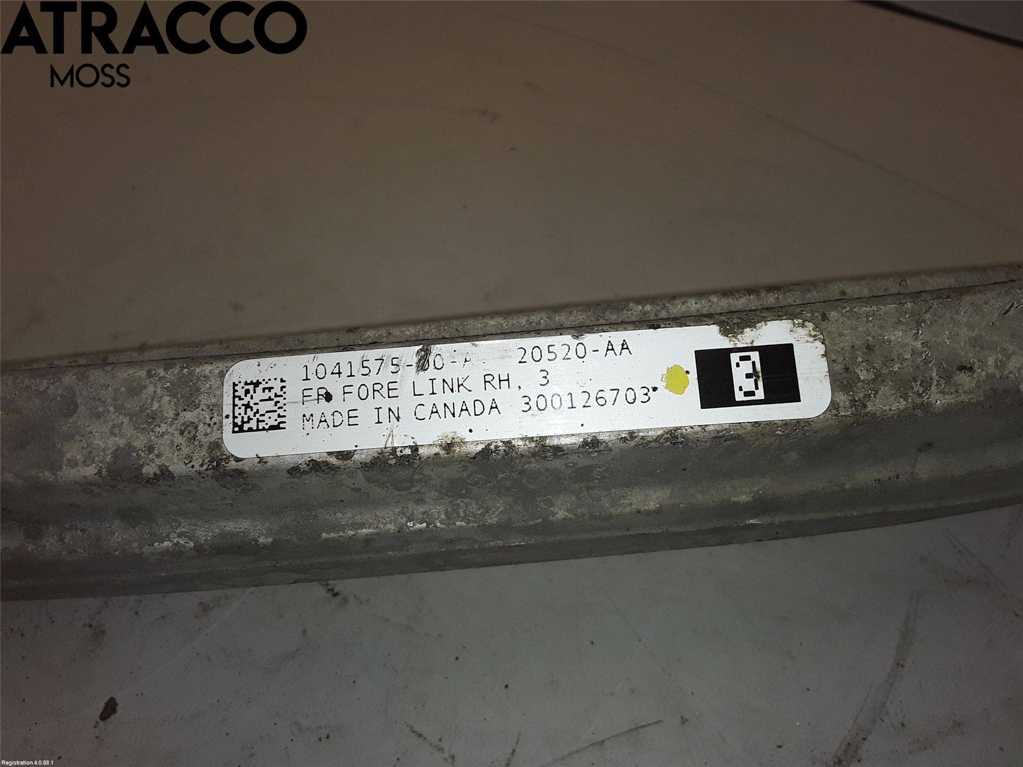 Tesla MODEL S 13- Bärarm Fram Övre Hö