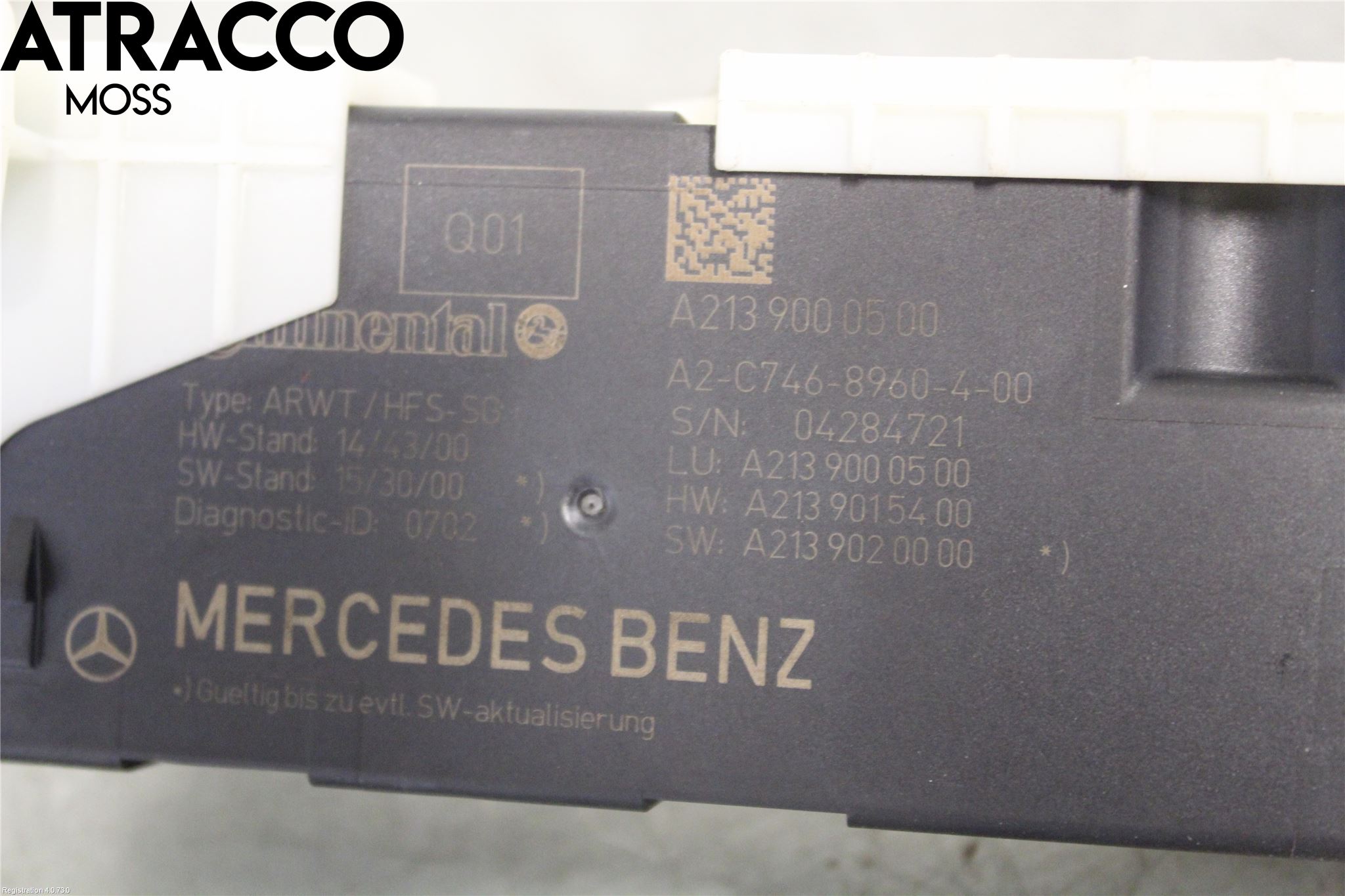 Mercedes-Benz MB E-KLASS (W213) 16-23 Styrenhet Baklucka