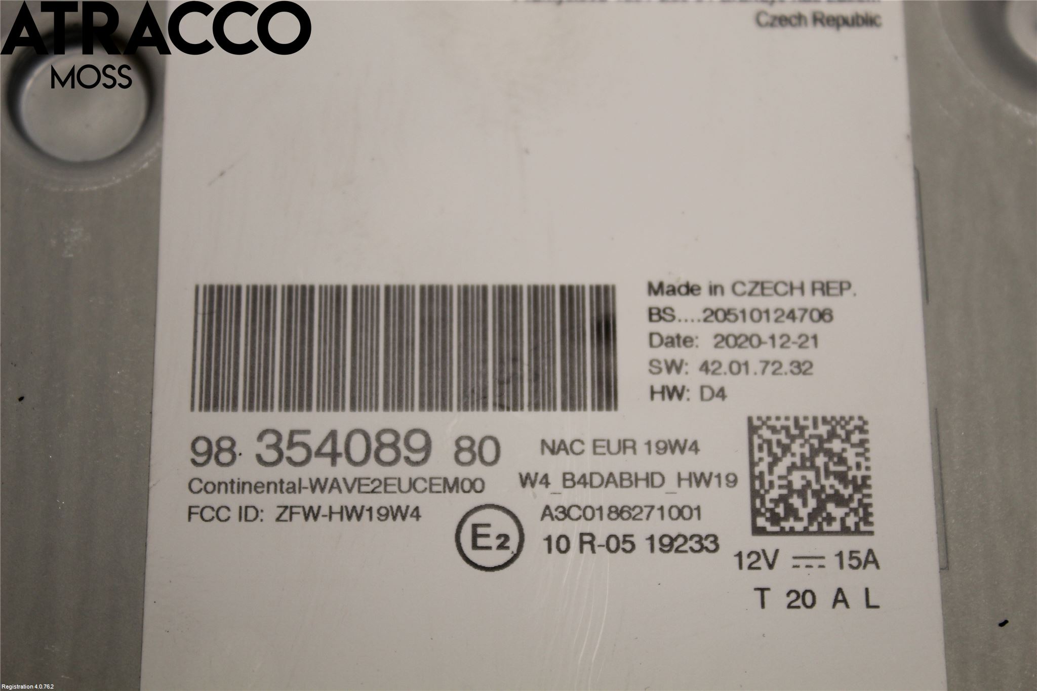 Peugeot 2008/E-2008 20- Radio Övrigt