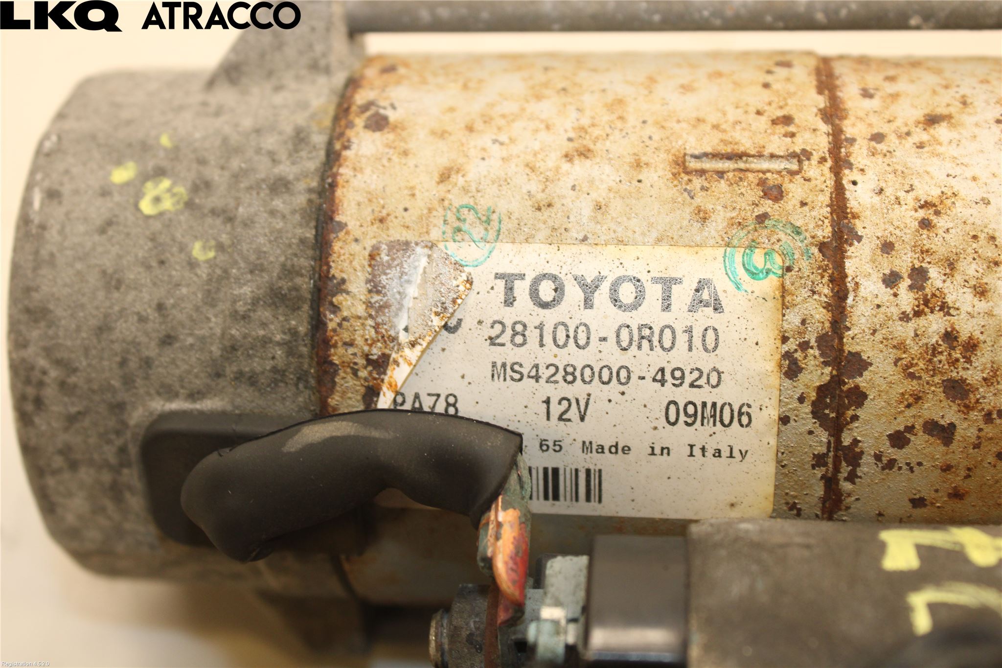 Toyota AVENSIS 09-15 Startmotor Diesel