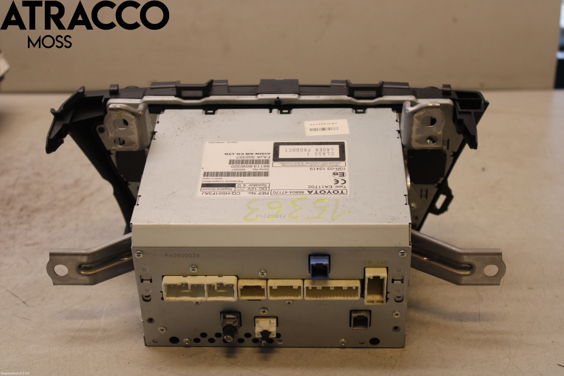 Toyota PRIUS+ ZVW40 12-20 Radio