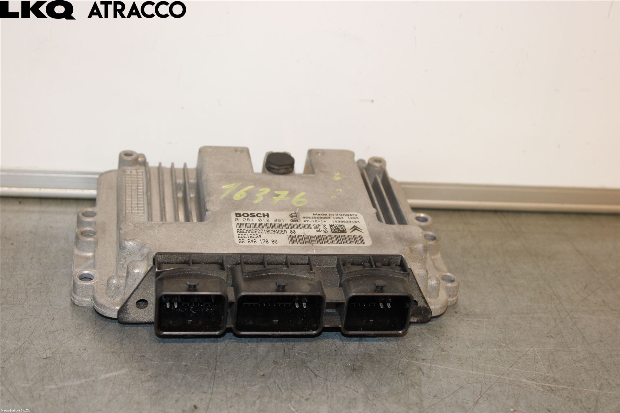 Citroen C4 PICASSO 06-13 Styrenhet Insprut Bensin