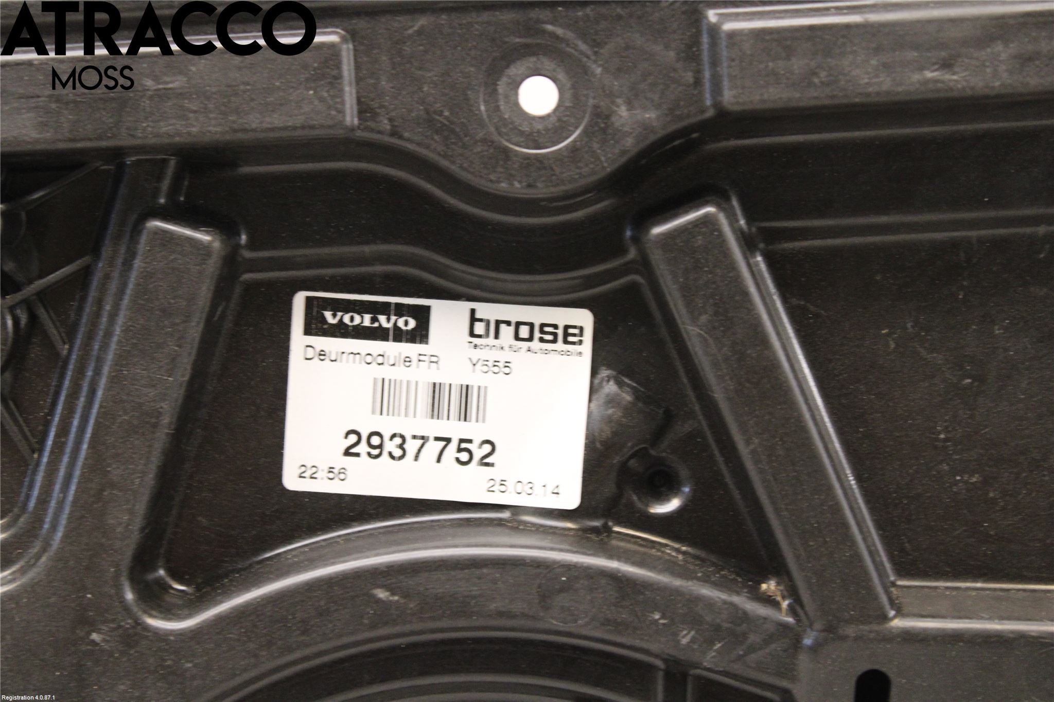 Volvo V40 12-19 Fönsterhissmekanism