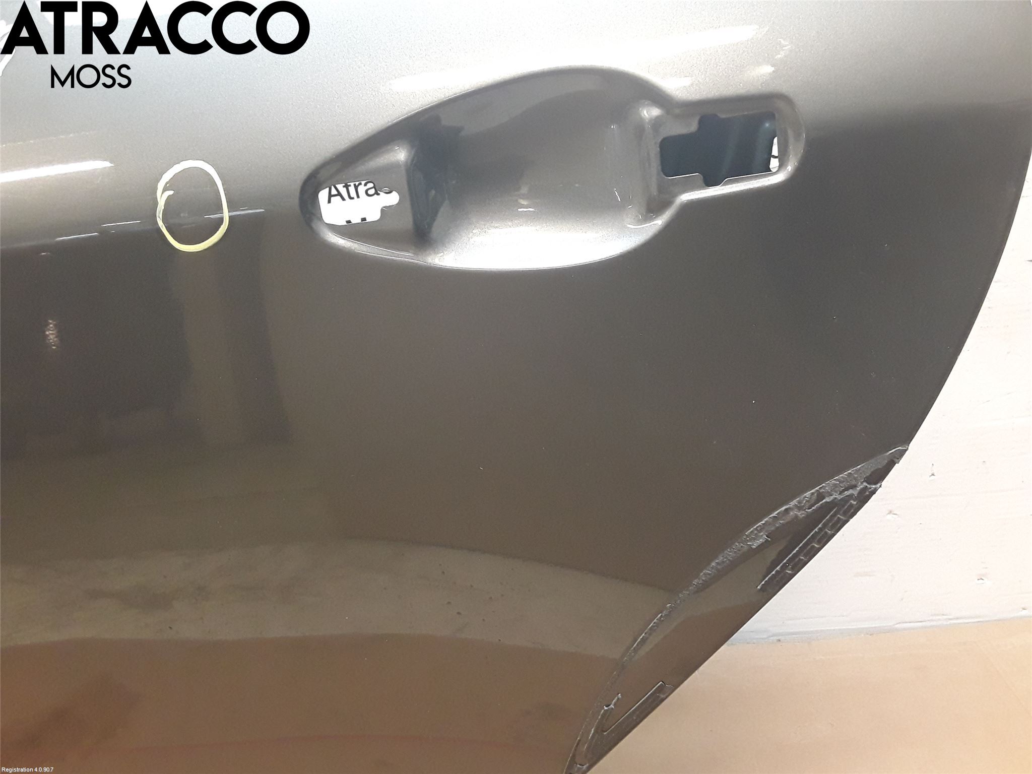 Peugeot 2008 13-20 Dörr Bak Vänster
