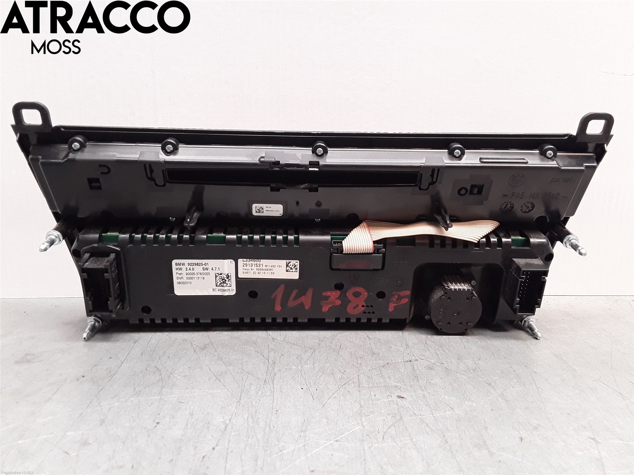BMW 7 F01/02/03/04 09-15 Cd Radio - Multimediapanel