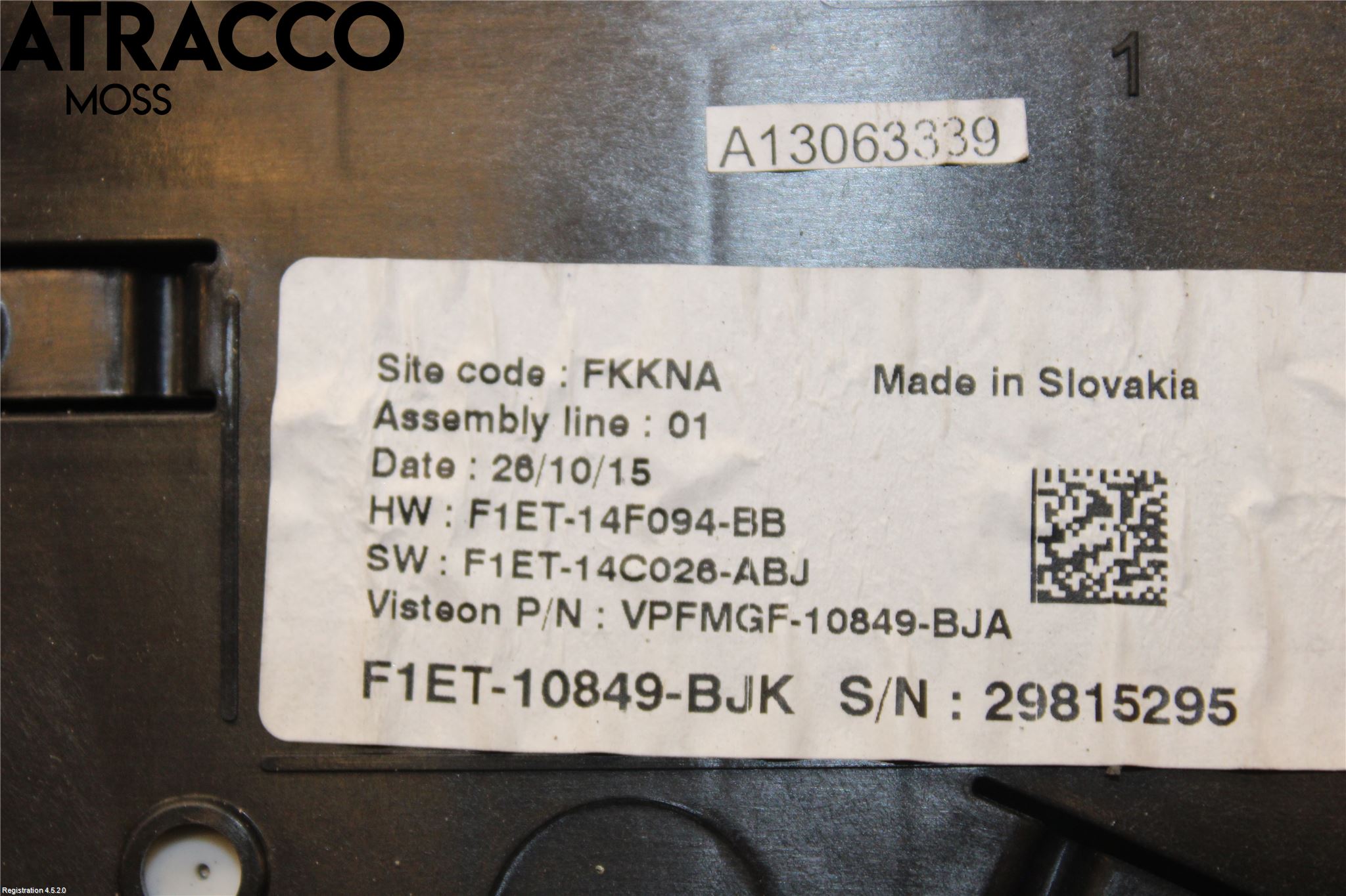 Ford FOCUS 15-18 Instrument Komb