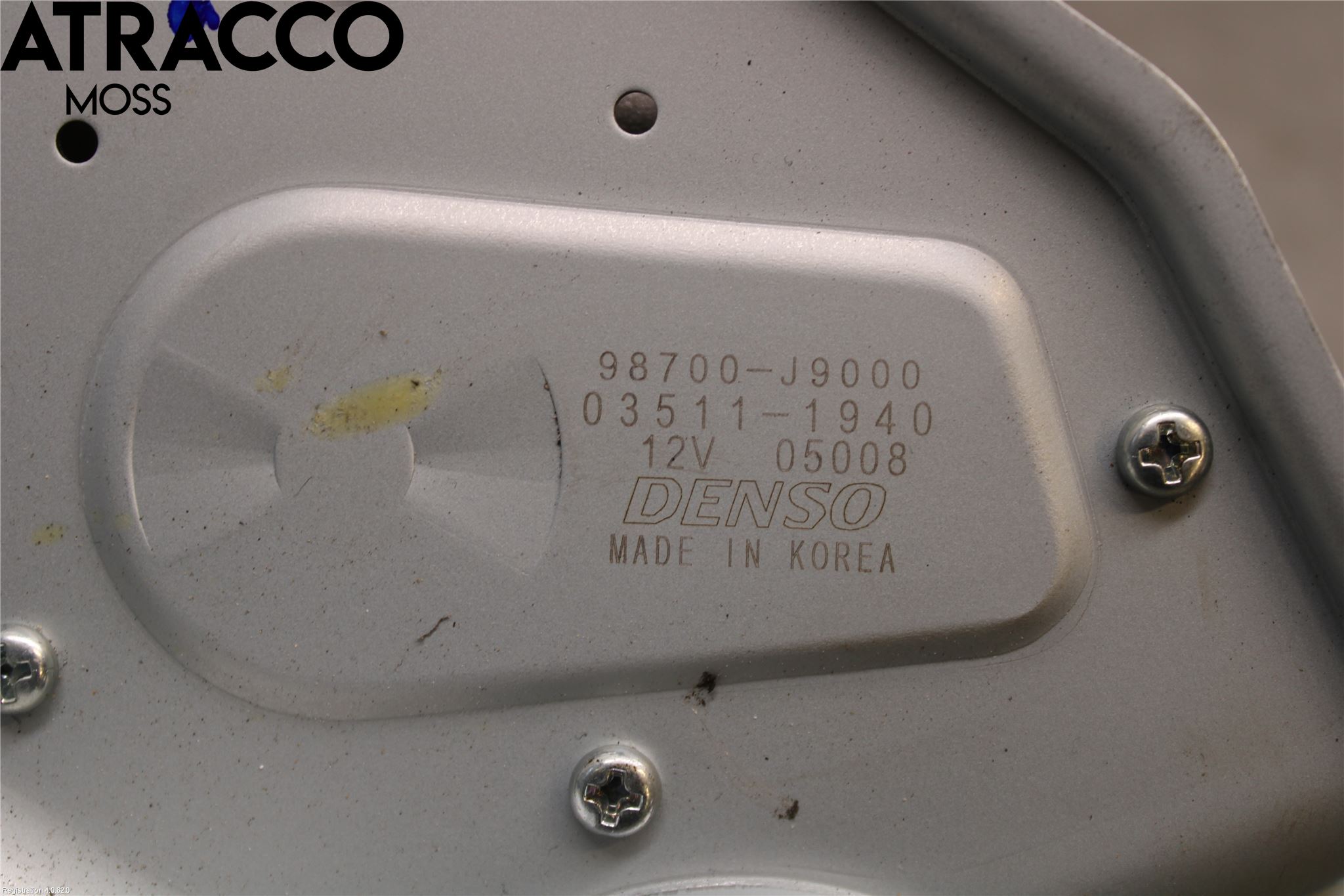 Hyundai KONA/ELECTRIC OS 18-23 Torkarmotor Baklucka