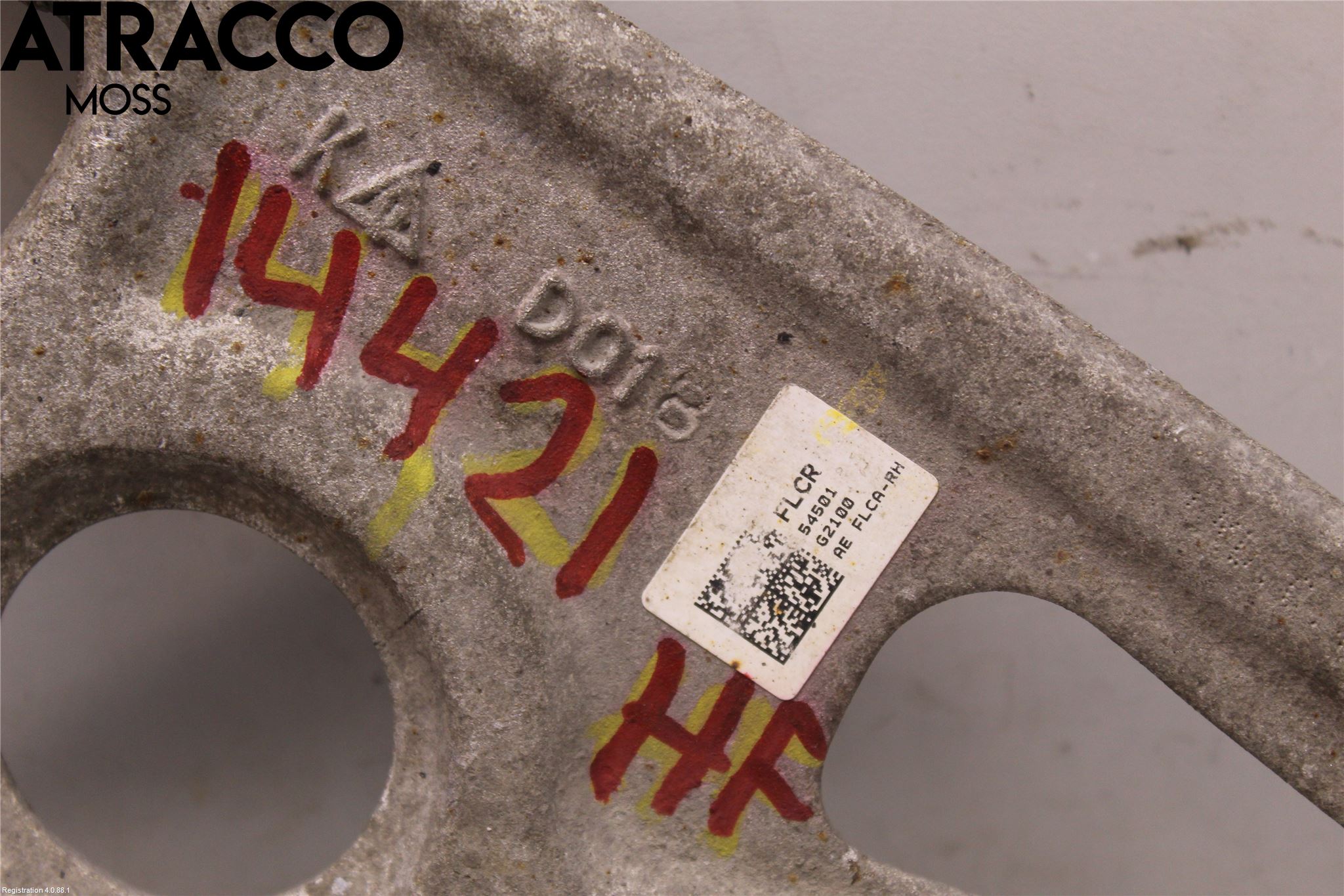 Kia NIRO (DE) 17-22 Bärarm Fram Undre Hö