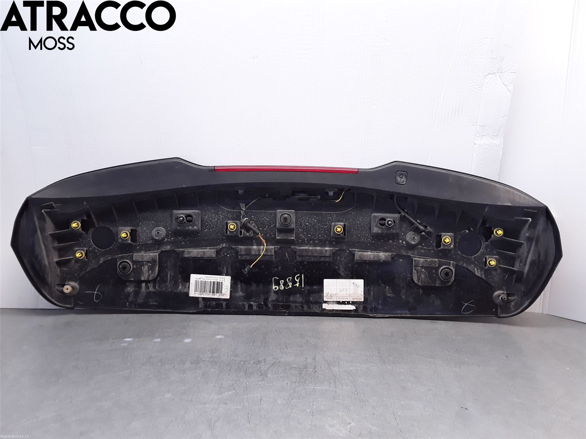 Volvo V40 12-19 Spoiler Baklucka