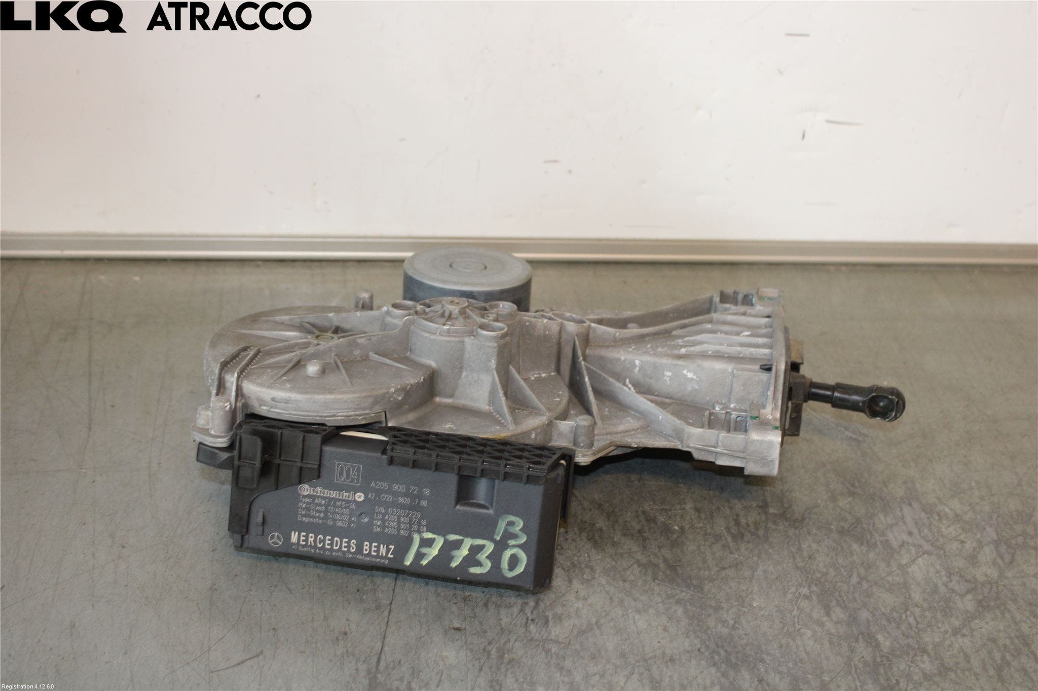 Mercedes-Benz MB GLC-KLASS (X253/C253) 15-22 Bakluckeöppnare Automatisk