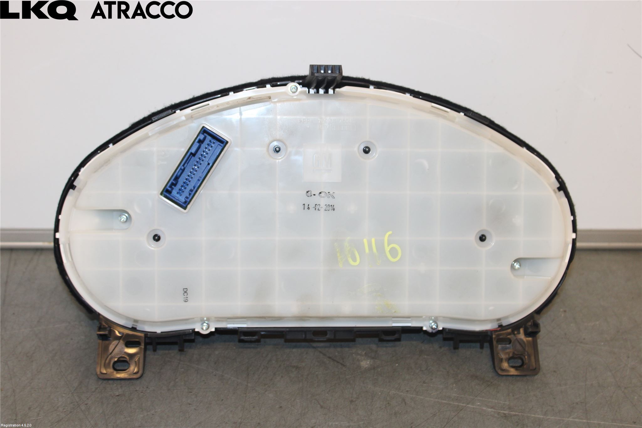 Opel ZAFIRA C 12-19 Instrument Komb