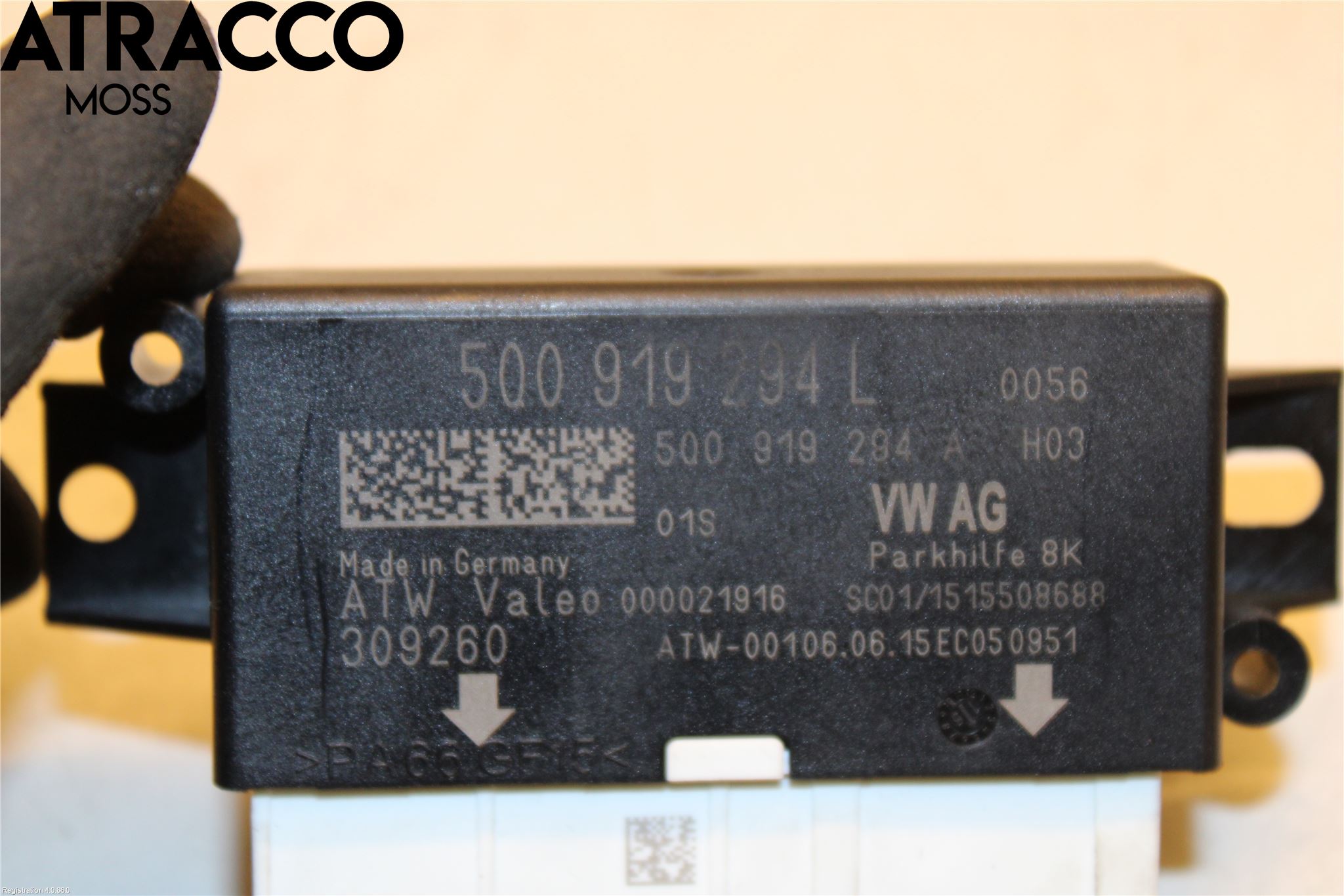 Volkswagen VW PASSAT 15-19 Styrenhet Parkeringshjälp