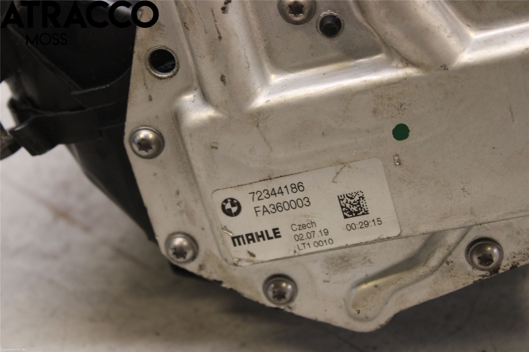 BMW 5 G30/G31/F90 17-23 Grenrör Insug