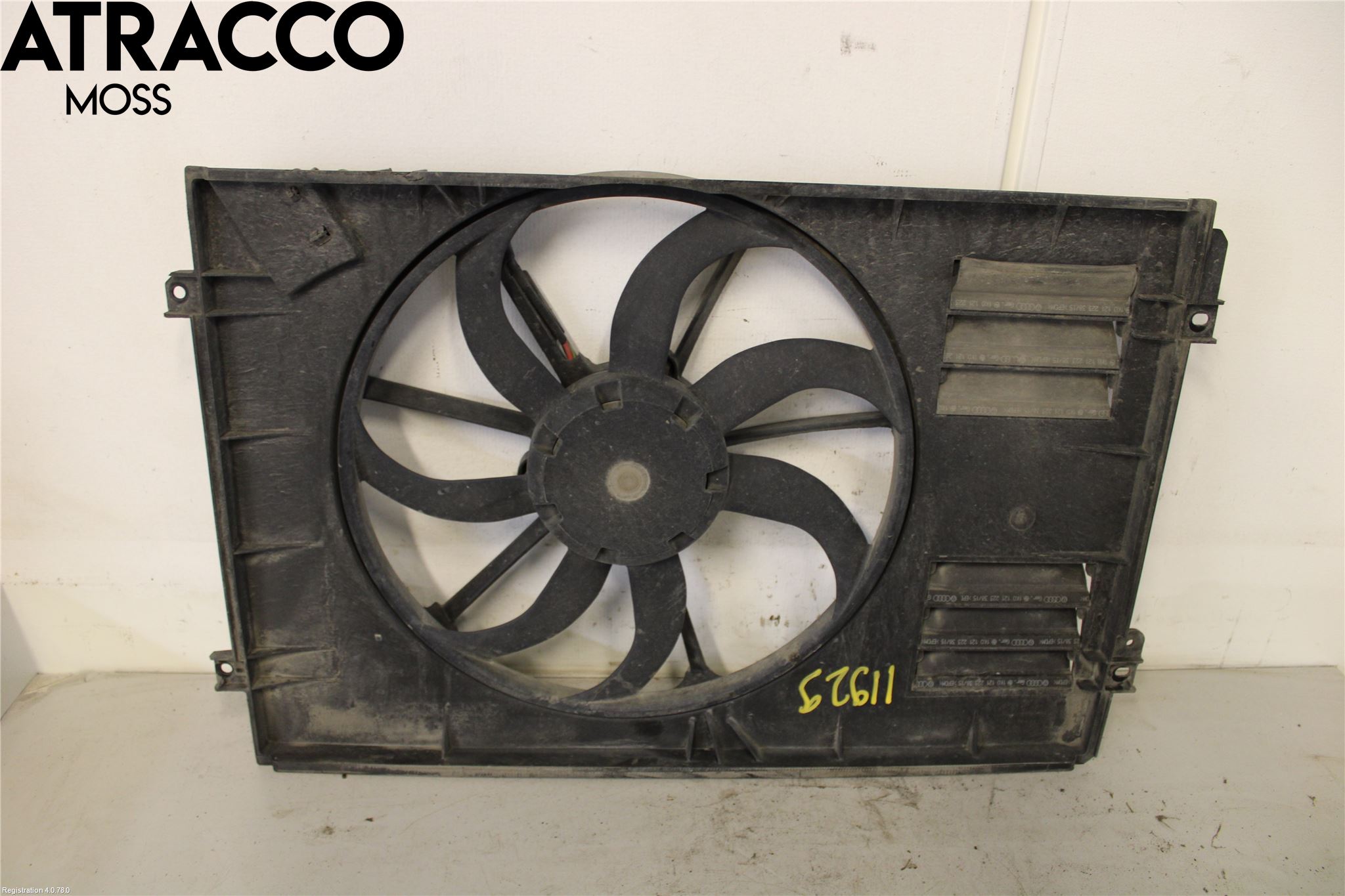 Volkswagen VW CADDY 16-20 Kylfläkt El