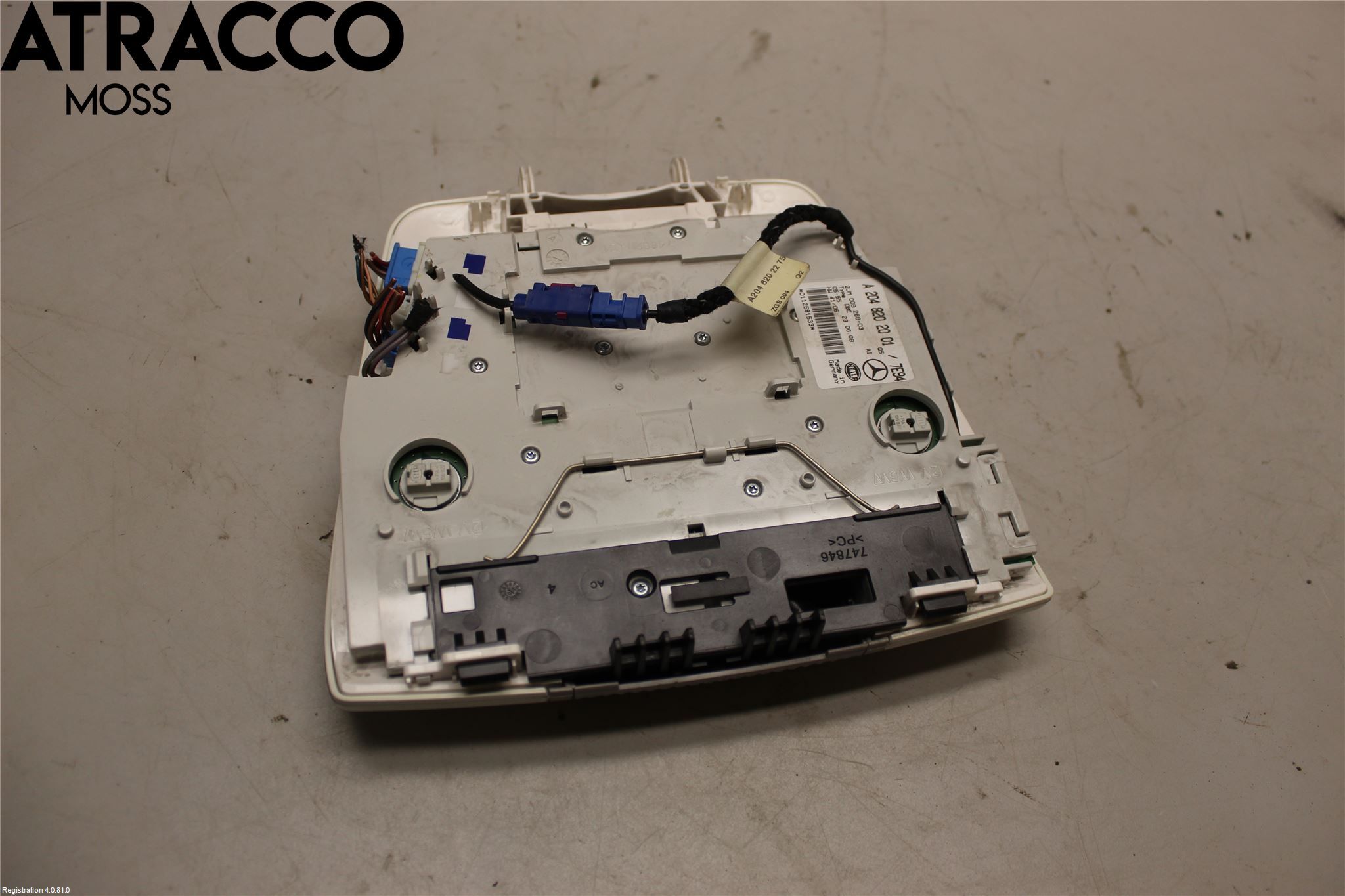 Mercedes-Benz MB C-KLASS (W204) 07-15 Innerbelysning