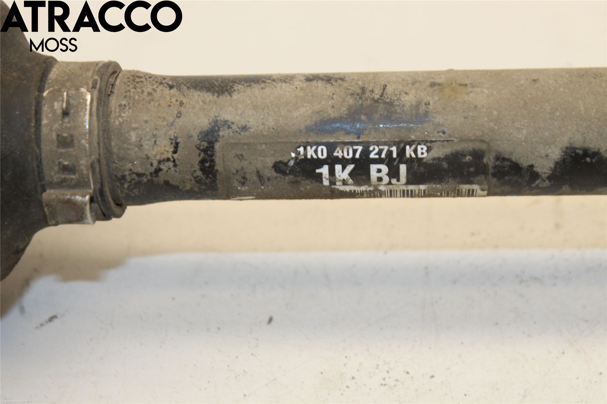 Volkswagen VW TOURAN 10-15 Drivaxel Fram Vänster