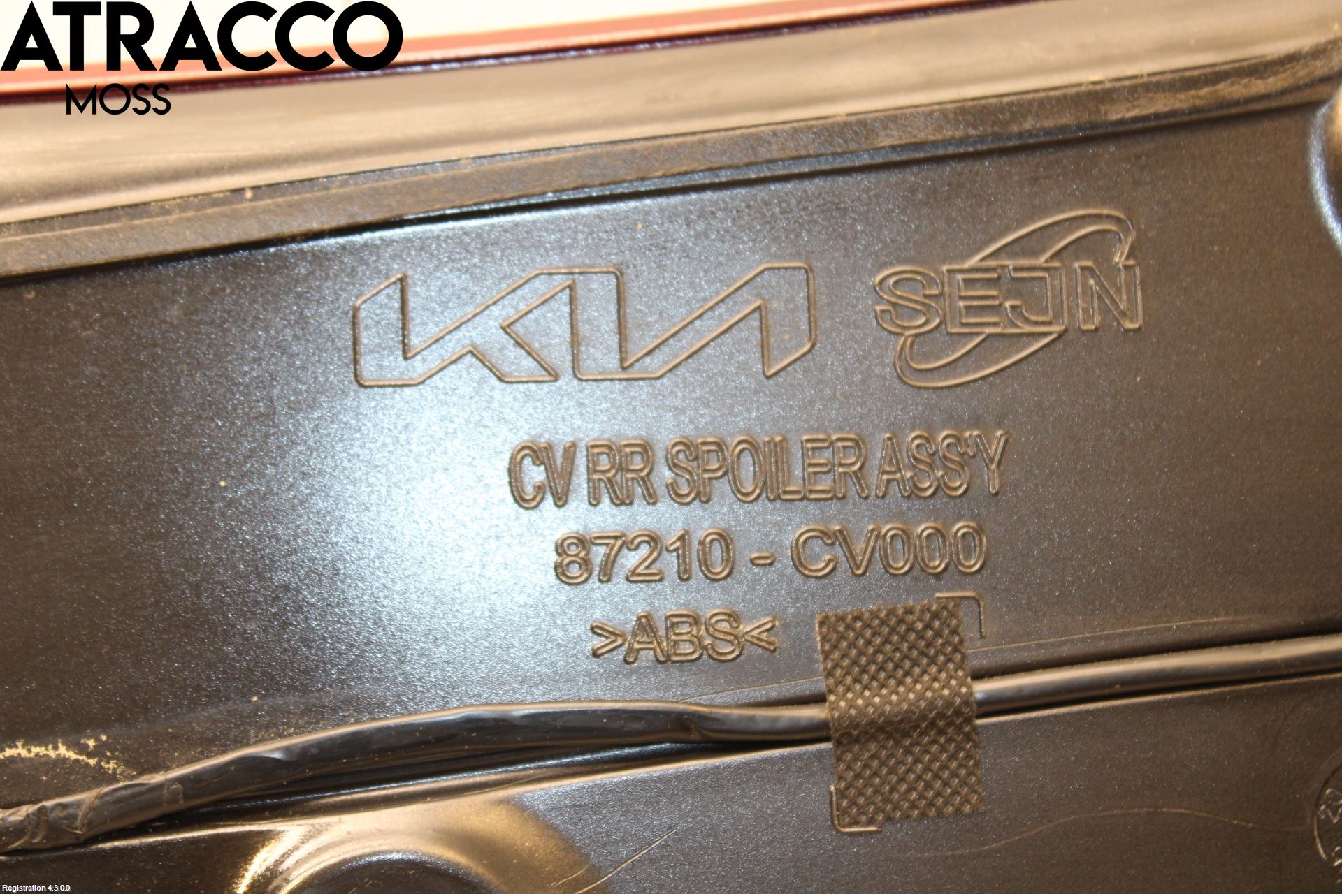 Kia EV6 (CV) 22- Spoiler Baklucka