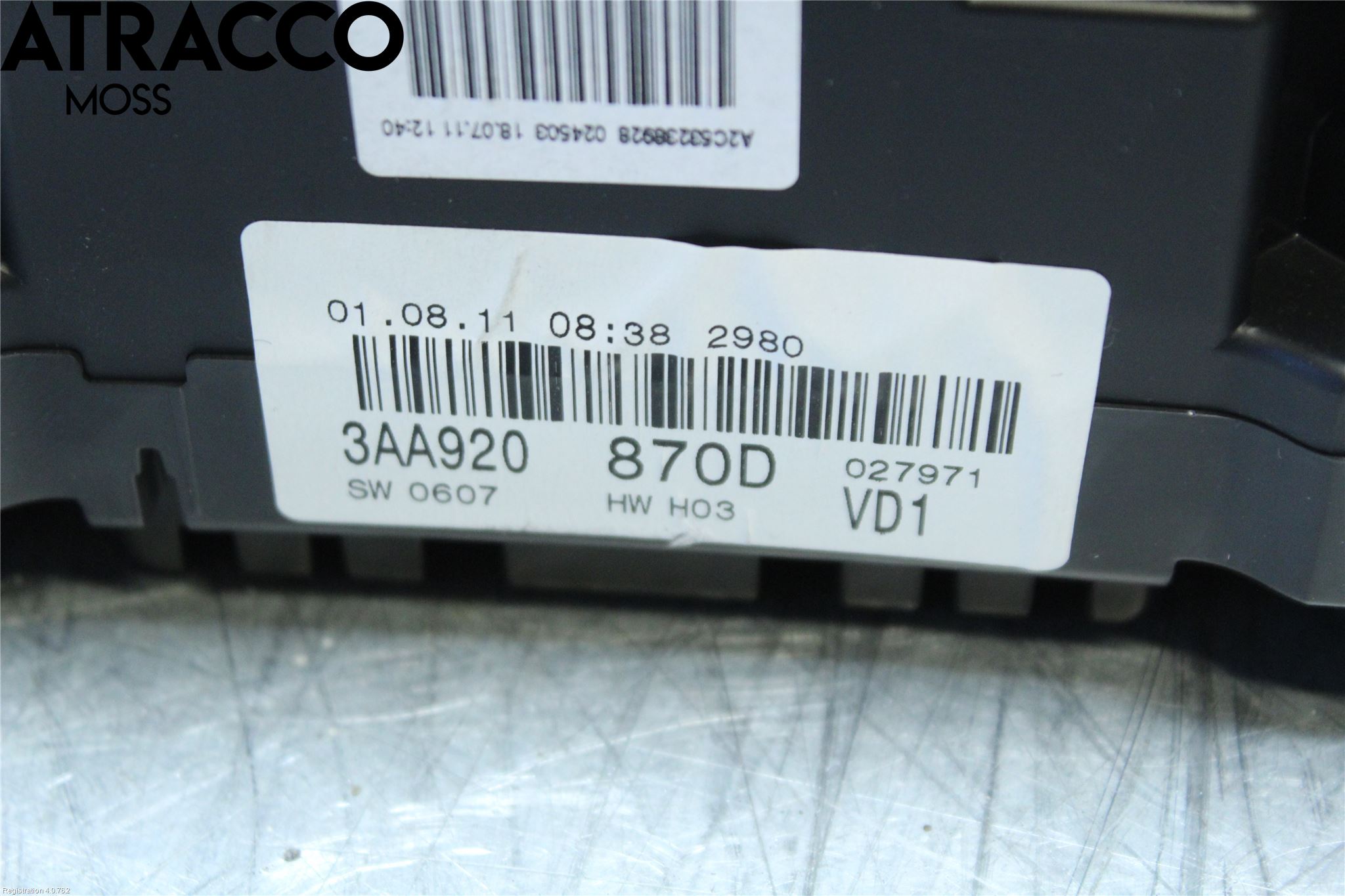 Volkswagen VW PASSAT 11-14 Instrument Komb