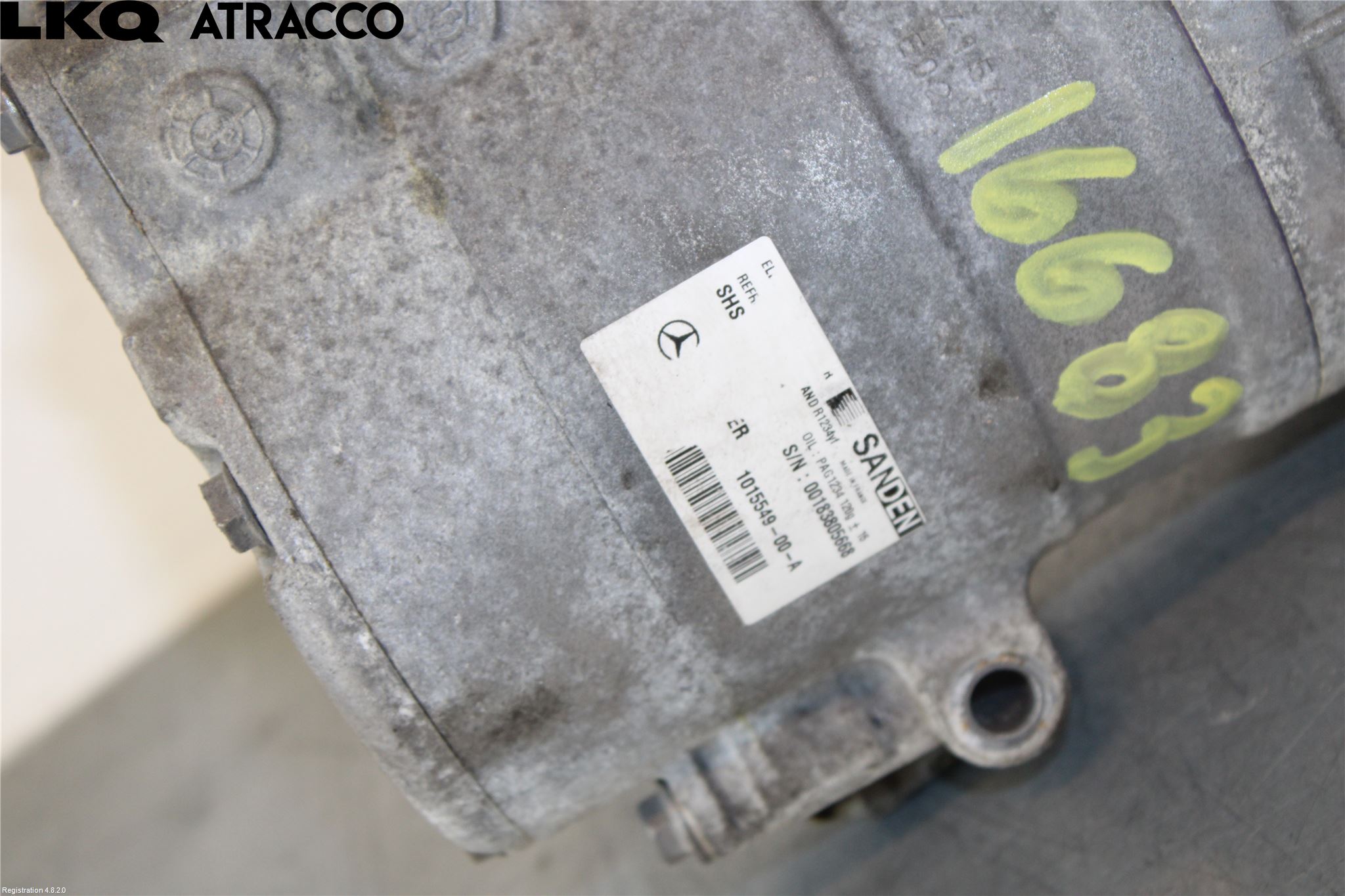Mercedes-Benz MB B-KLASS (W246/W242) 12-19 Ac Kompressor