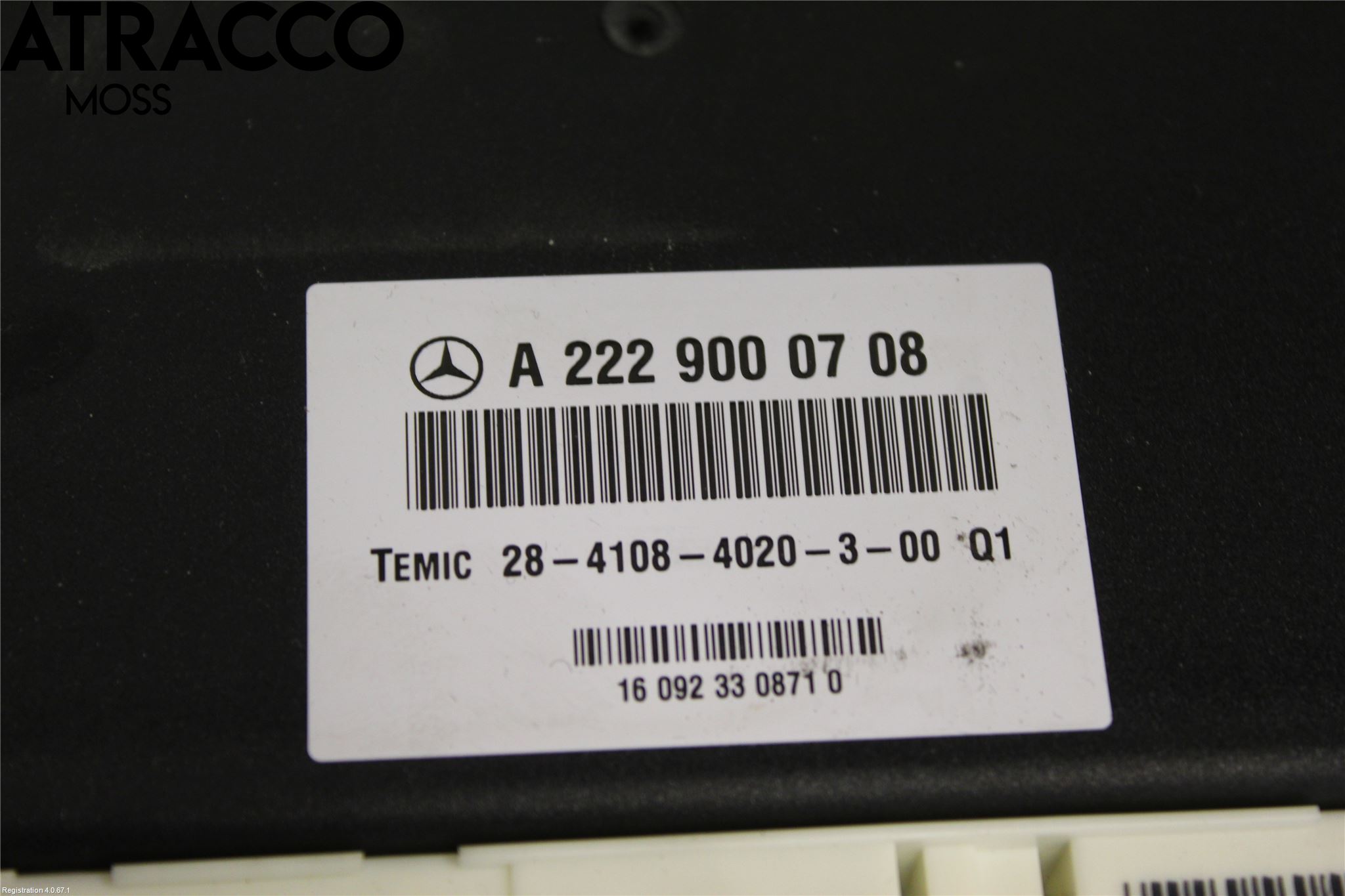 Mercedes-Benz MB S-KLASS (W222) 13-20 Styrenhet Fjädring
