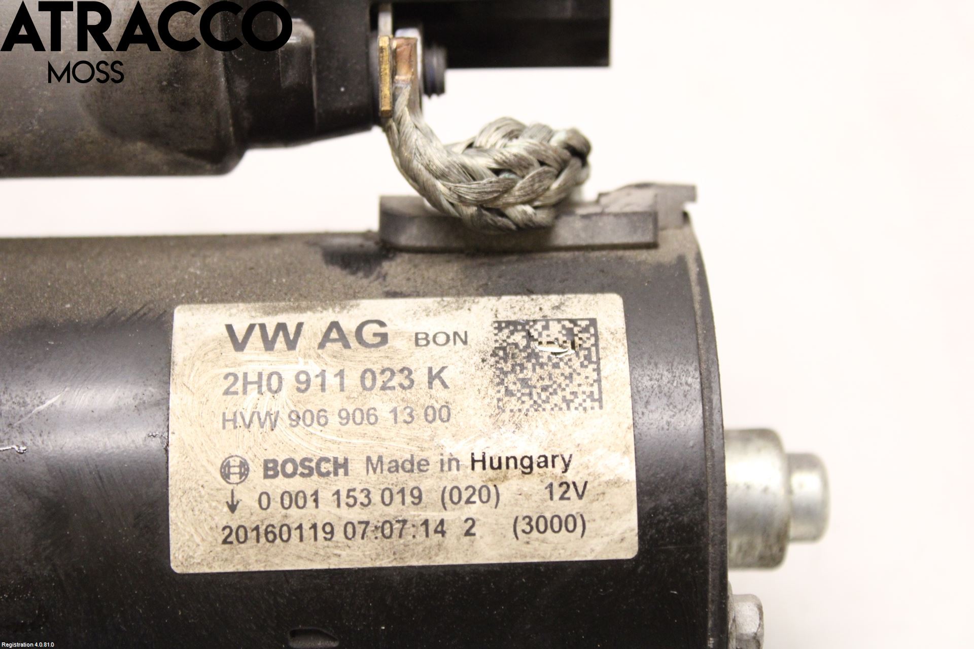 Volkswagen VW CRAFTER 06-16 Startmotor Diesel