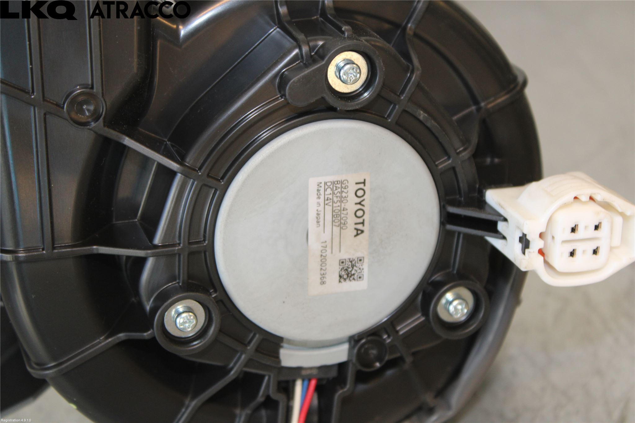 Toyota PRIUS (ZVW50) 16-21 Värmefläkt