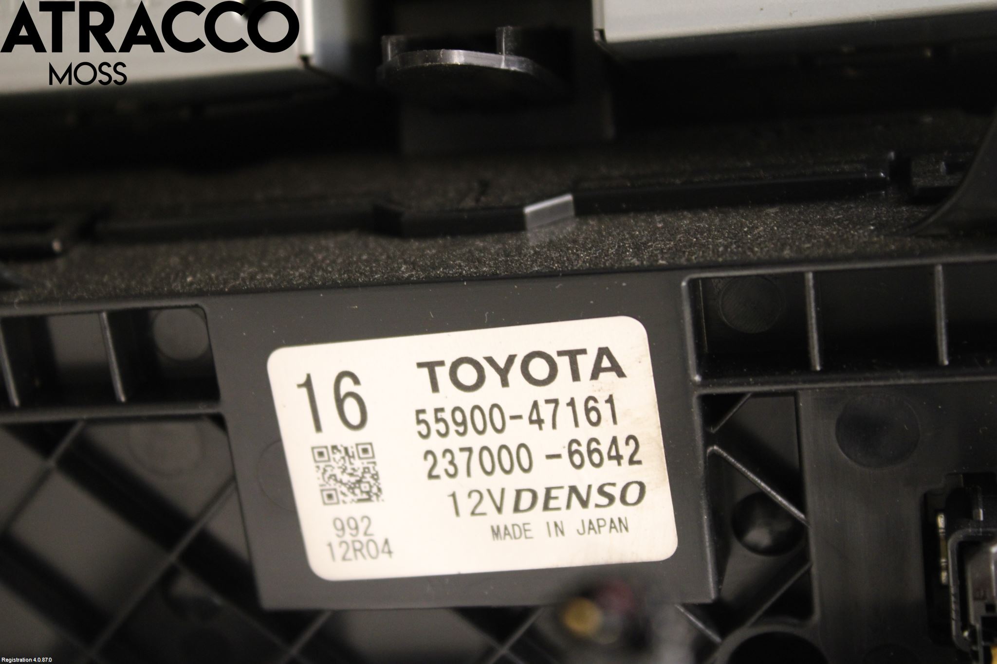 Toyota PRIUS+ ZVW40 12-20 Cd Radio - Multimediapanel