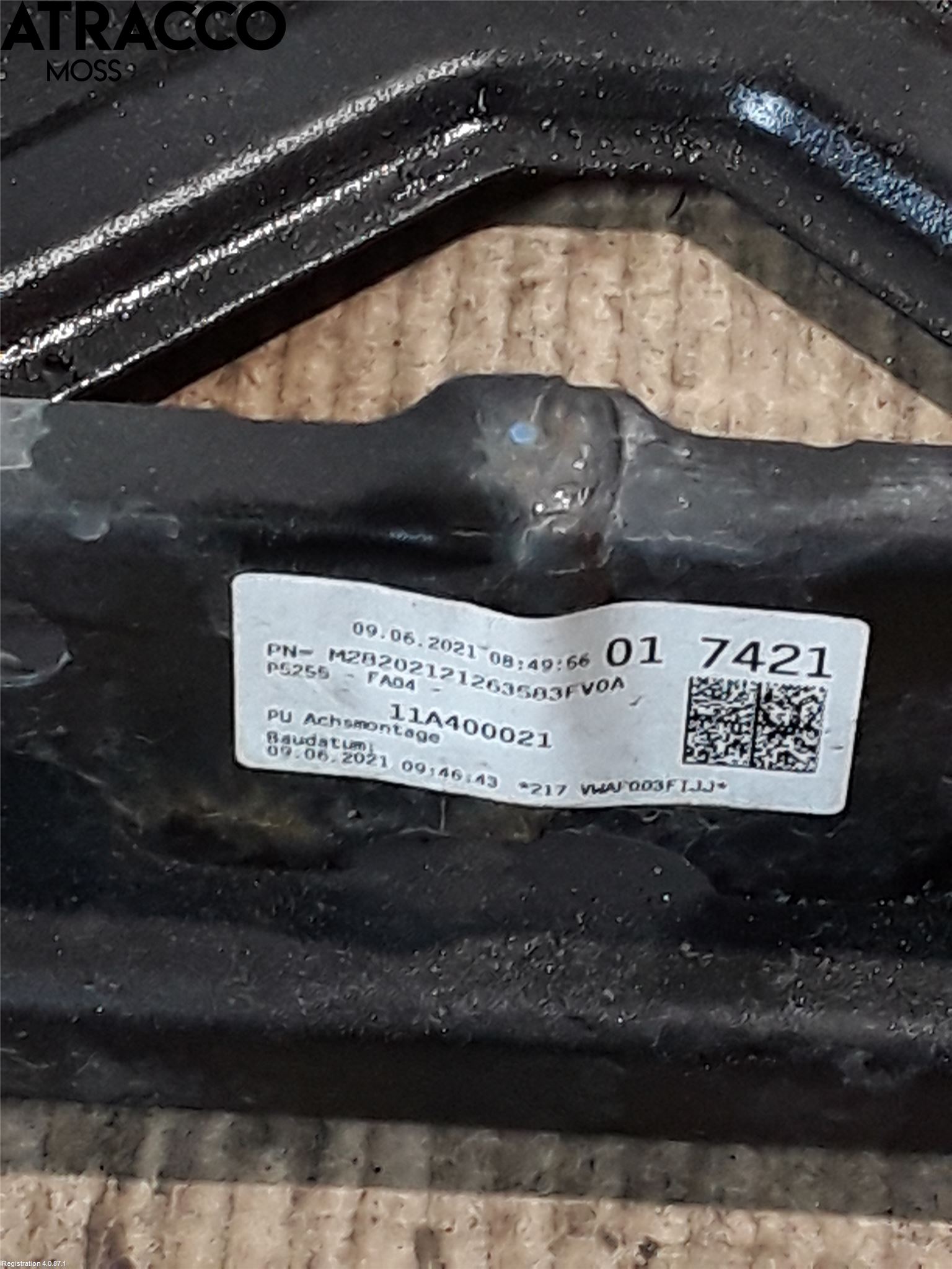 Volkswagen VW ID.4 21- Framvagnsbalk