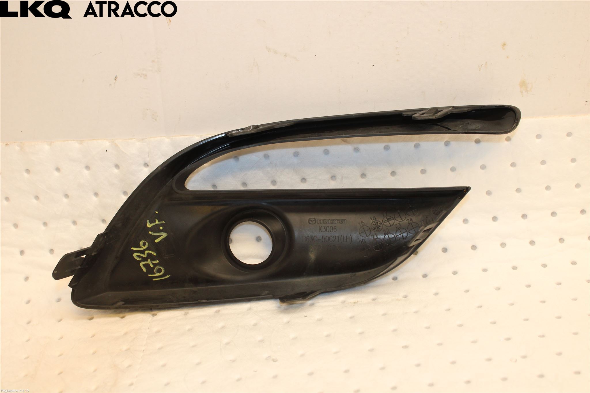 Mazda 3 III 14-19 Dimljussarg Fram